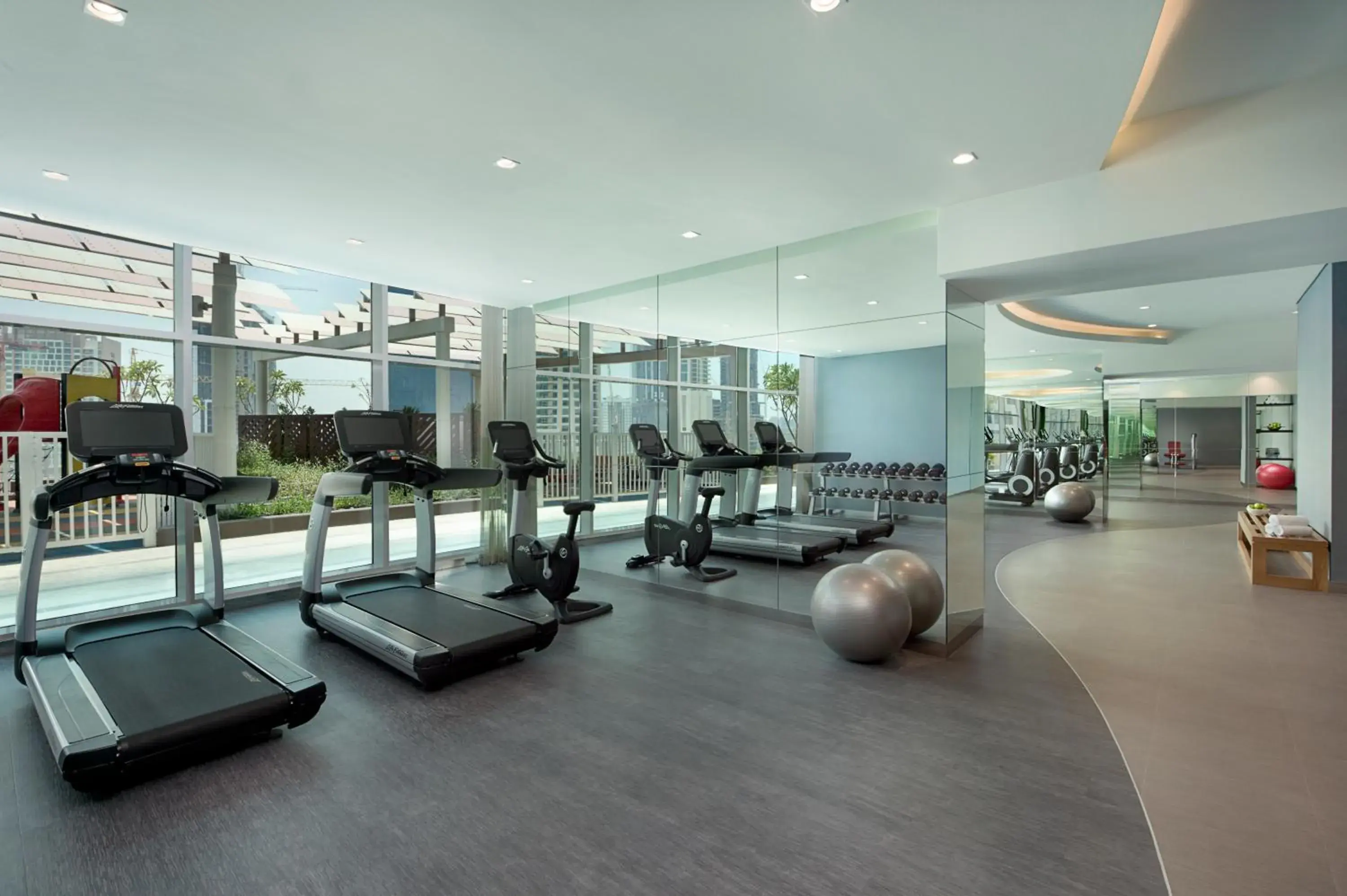 Fitness centre/facilities in DAMAC Maison Distinction Fitness centre/facilities in DAMAC Maison Distinction
