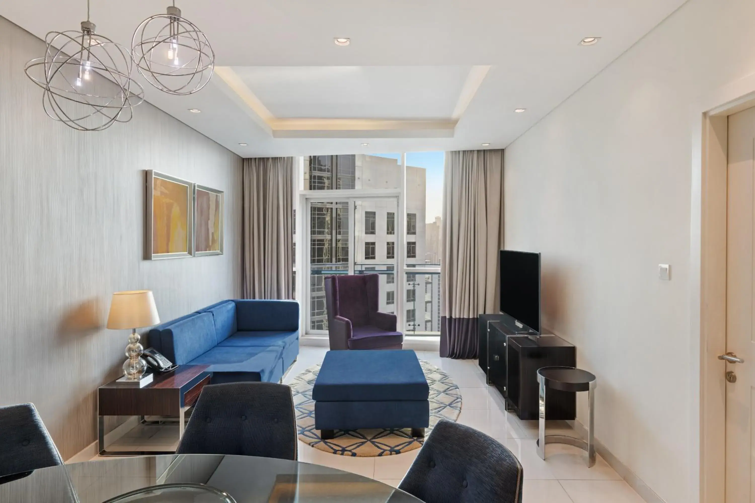 Three Bedroom Suite with Private Balcony - Burj Khalifa View in DAMAC Maison Distinction Three Bedroom Suite with Private Balcony - Burj Khalifa View in DAMAC Maison Distinction