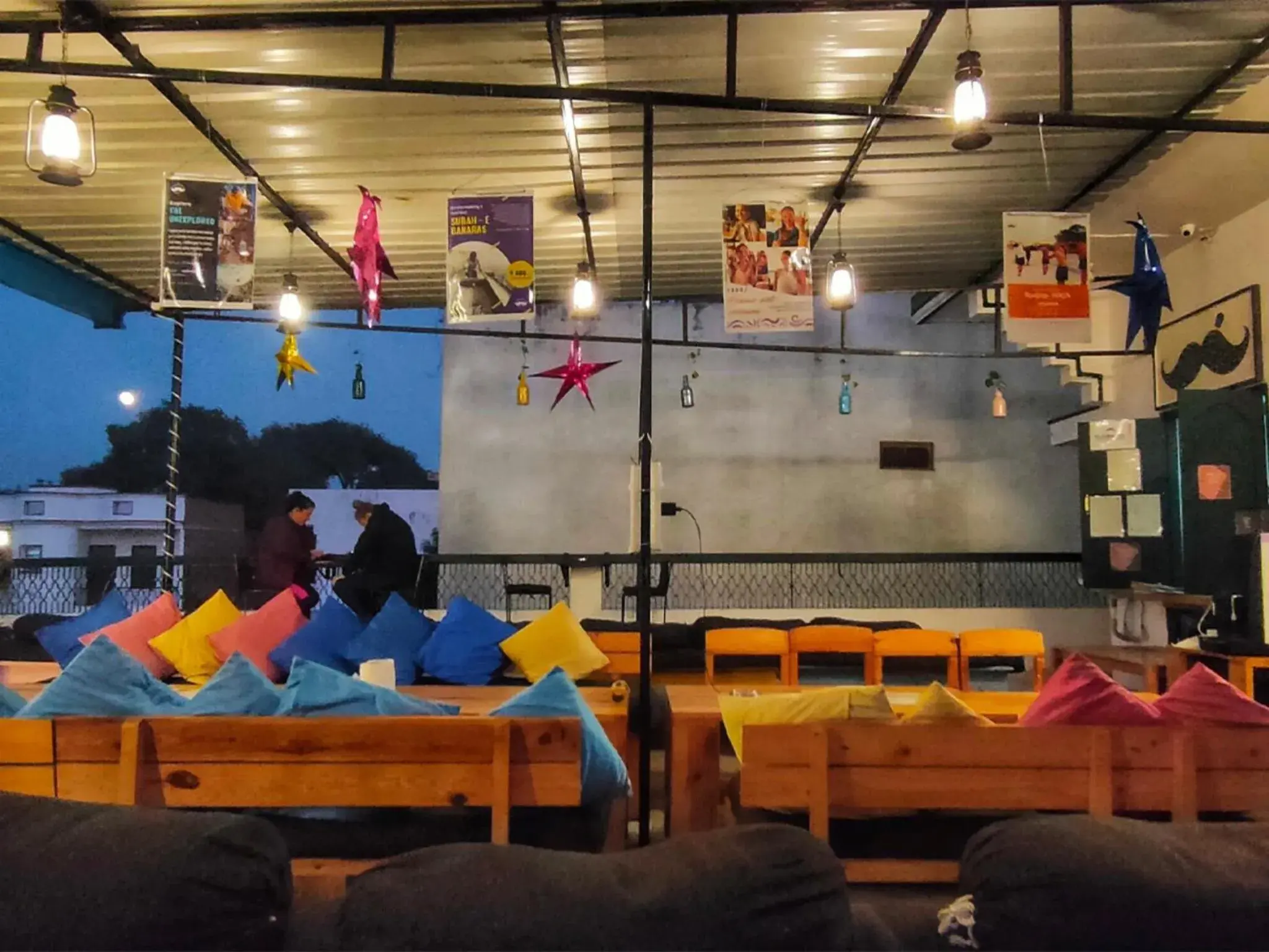 Balcony/Terrace in Moustache Varanasi Balcony/Terrace in Moustache Varanasi