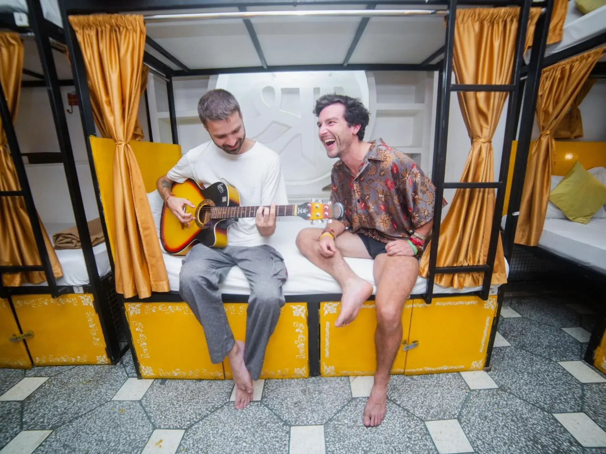 Bed in Moustache Varanasi Bed in Moustache Varanasi
