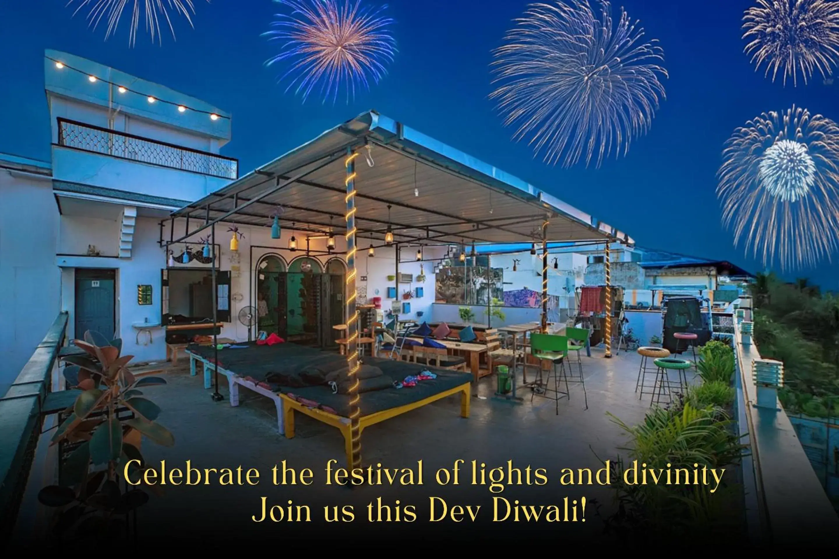 Facade/entrance in Moustache Varanasi Facade/entrance in Moustache Varanasi