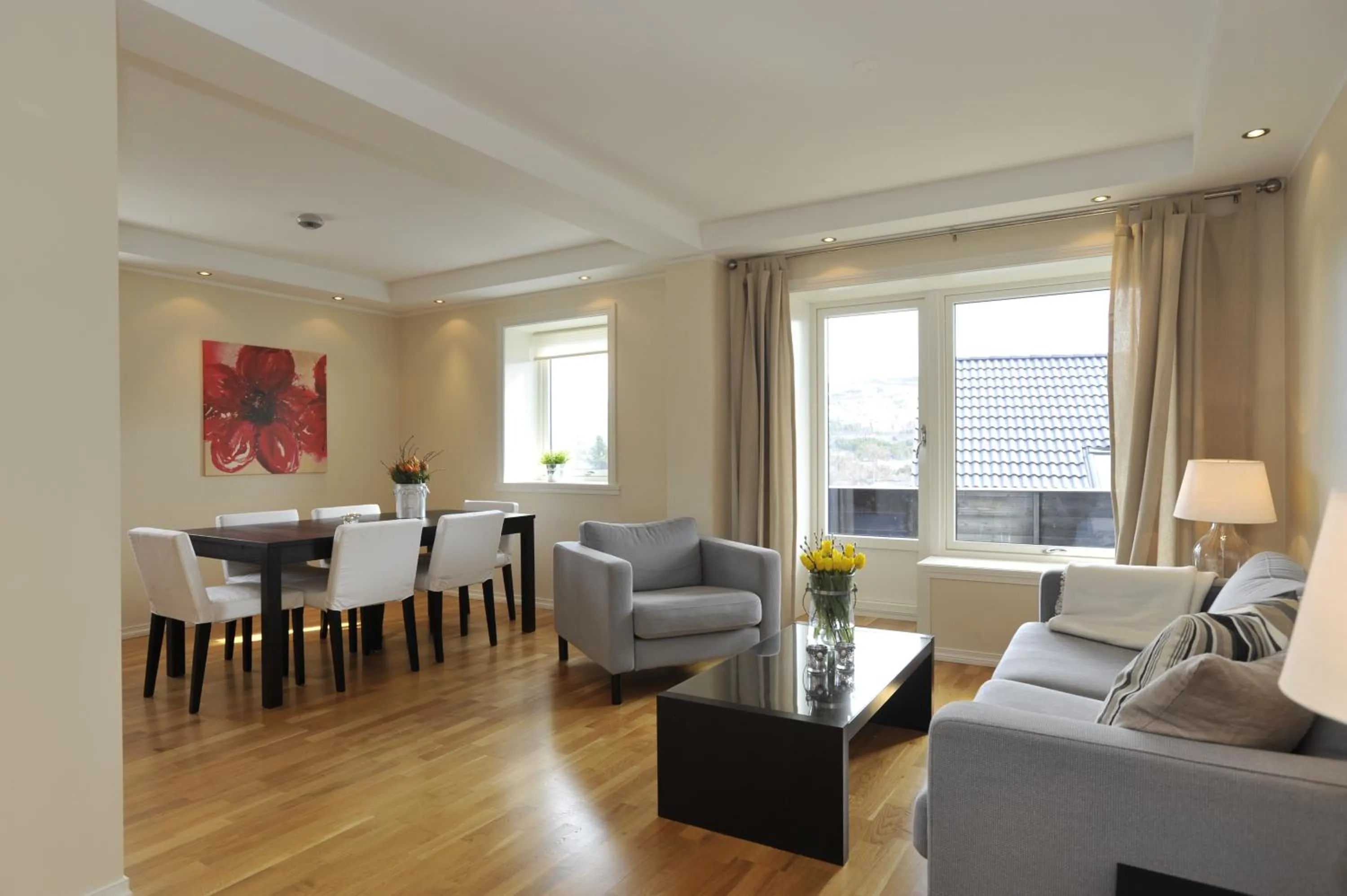 Living room in Geilo Gaarden