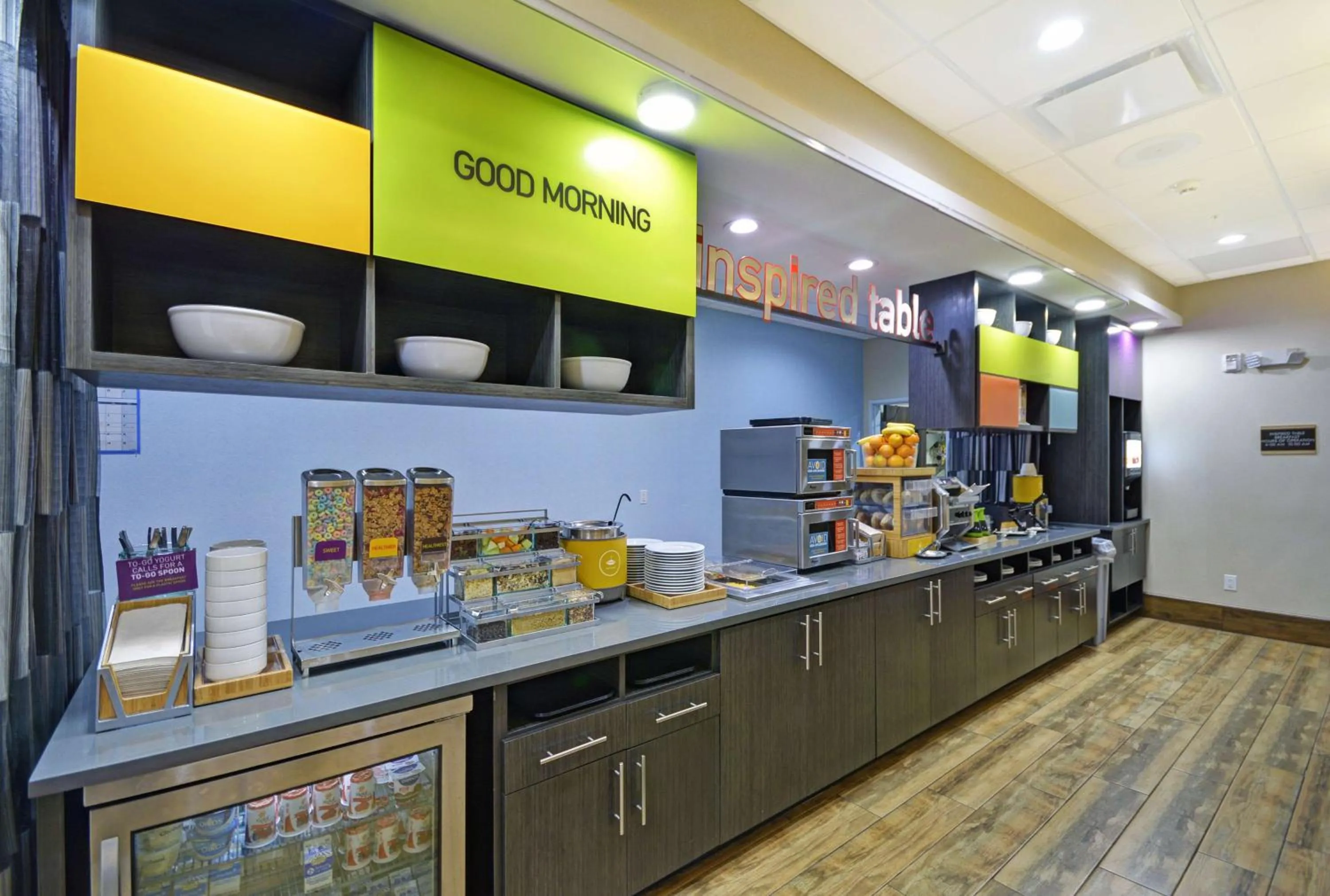 Breakfast in Home2 Suites By Hilton Dallas Desoto