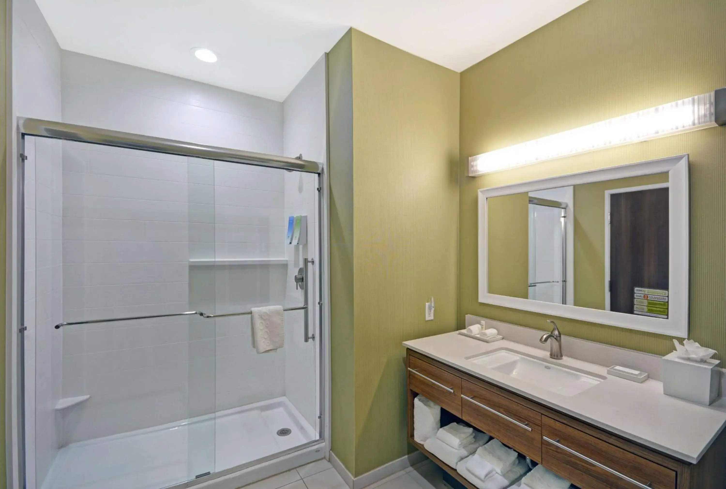 Bathroom in Home2 Suites By Hilton Dallas Desoto
