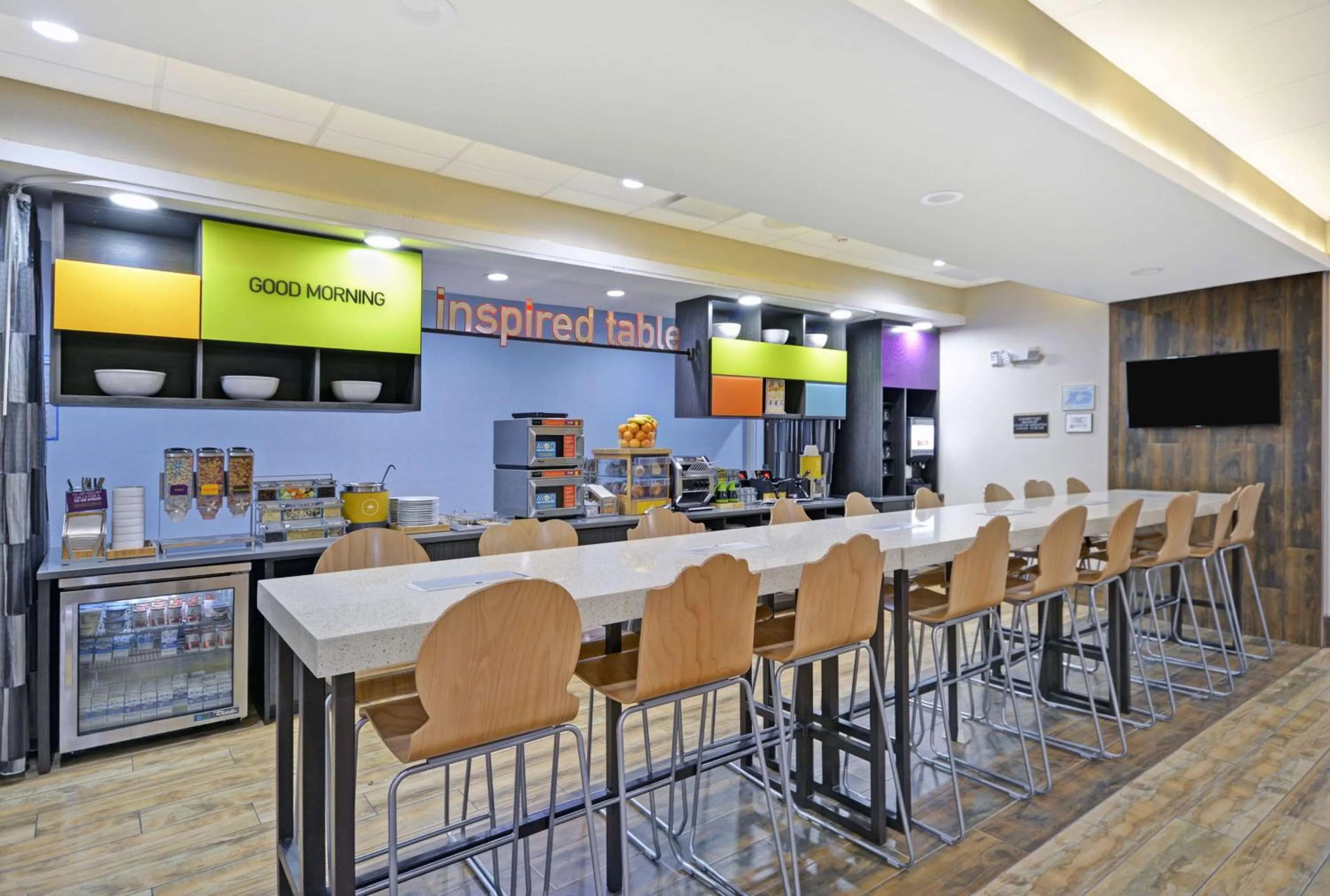 Breakfast in Home2 Suites By Hilton Dallas Desoto