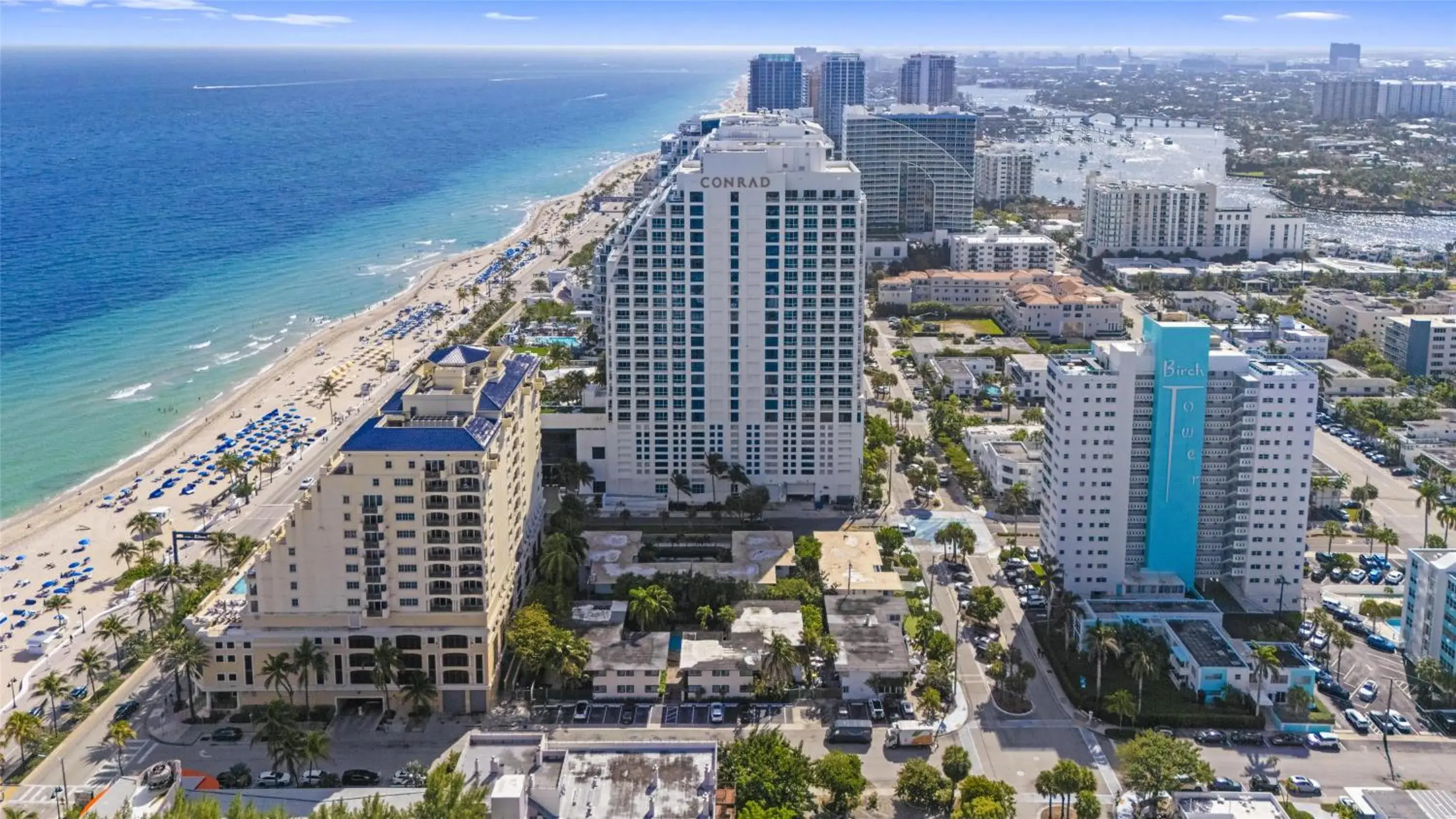 Property building in Conrad Fort Lauderdale Beach Property building in Conrad Fort Lauderdale Beach