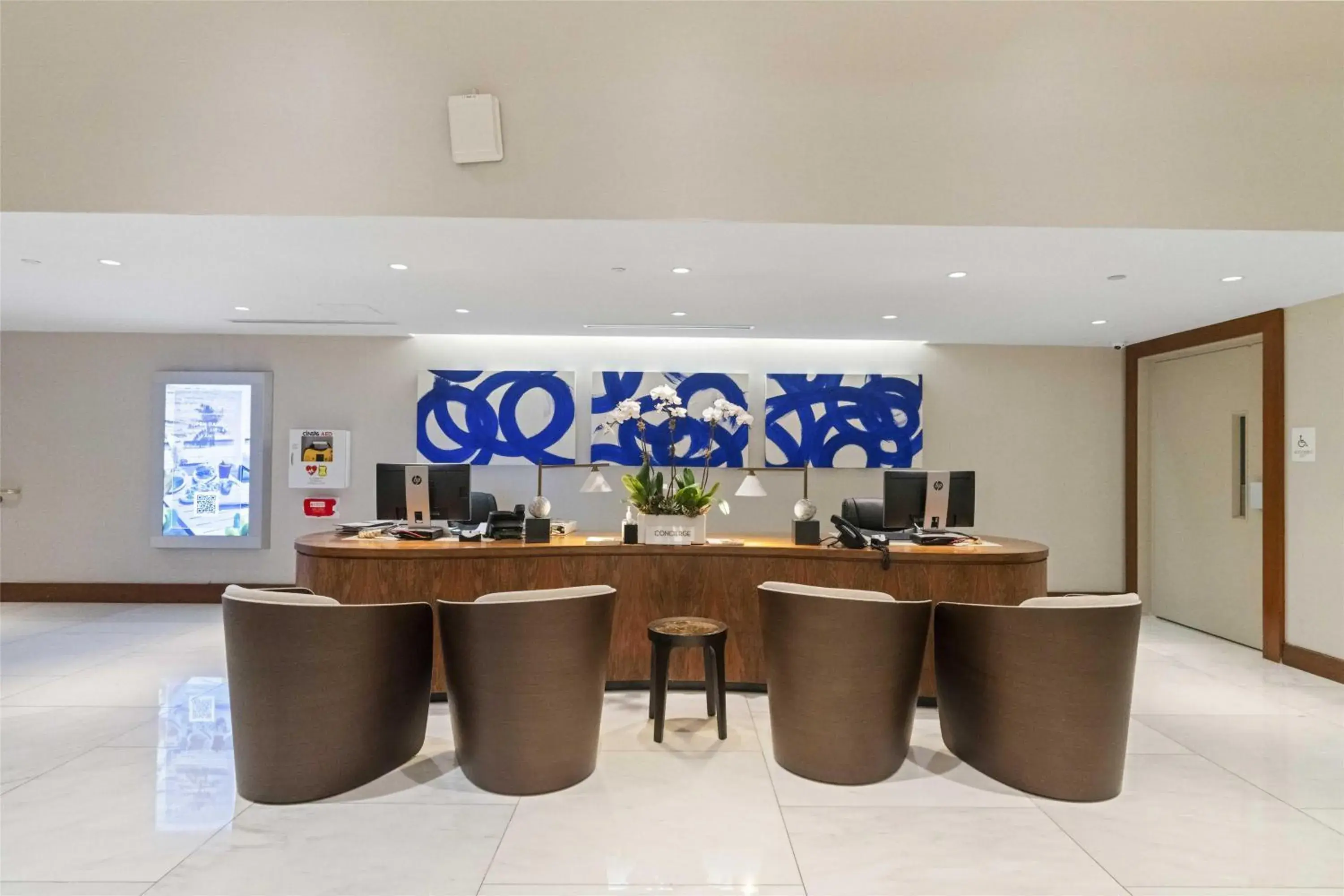 Lobby or reception in Conrad Fort Lauderdale Beach Lobby or reception in Conrad Fort Lauderdale Beach