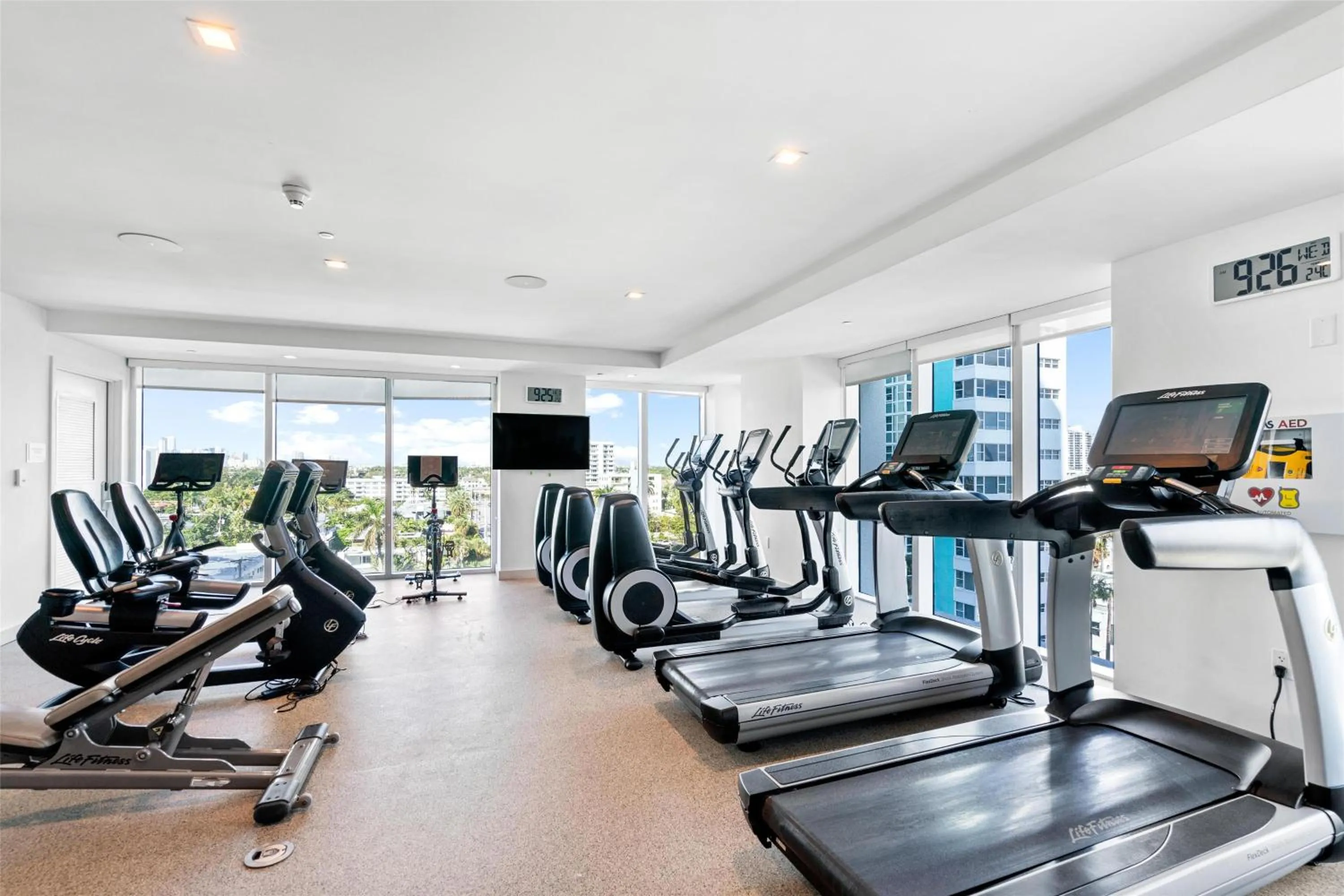 Fitness centre/facilities in Conrad Fort Lauderdale Beach