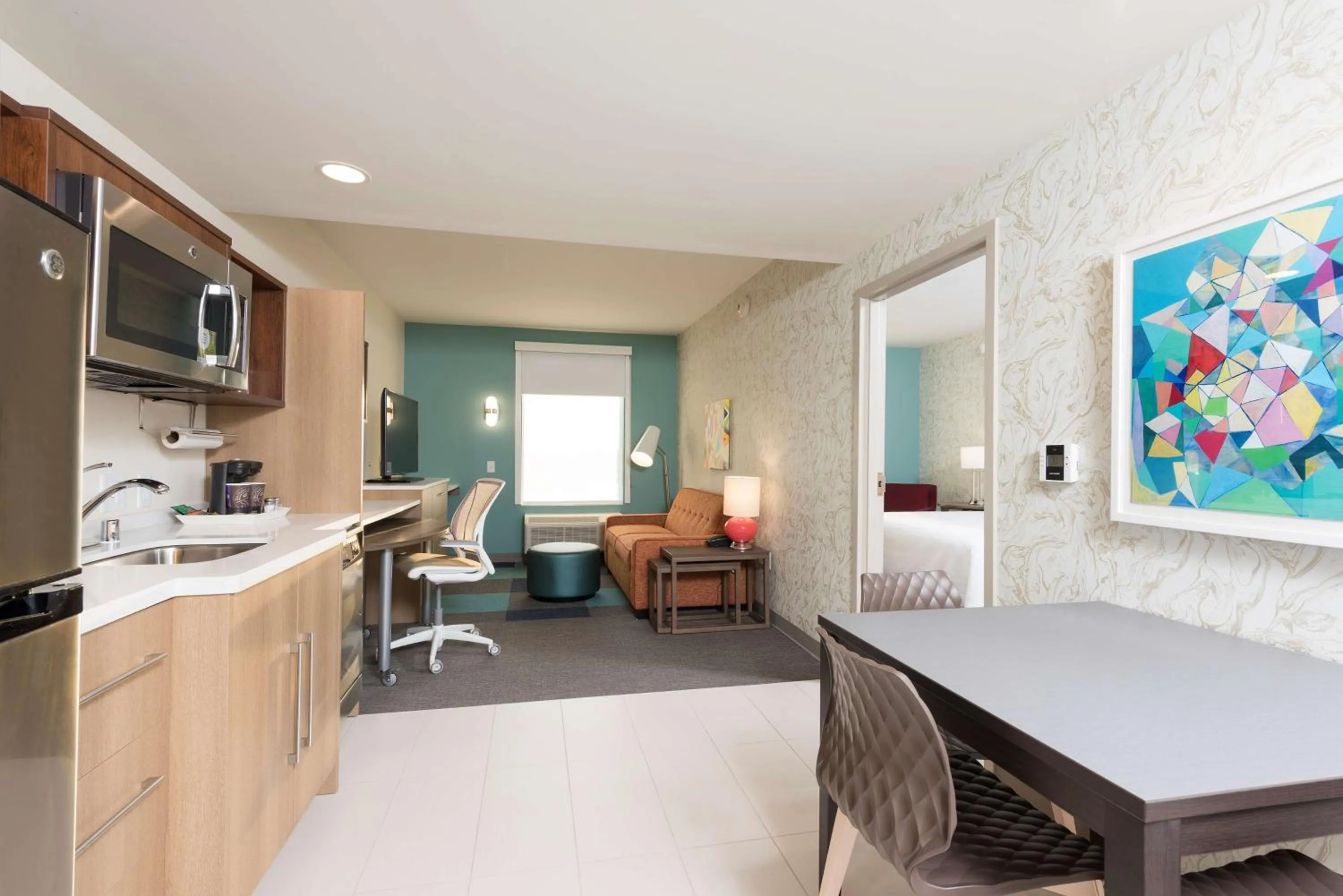 Bedroom in Home2 Suites by Hilton Louisville Downtown NuLu