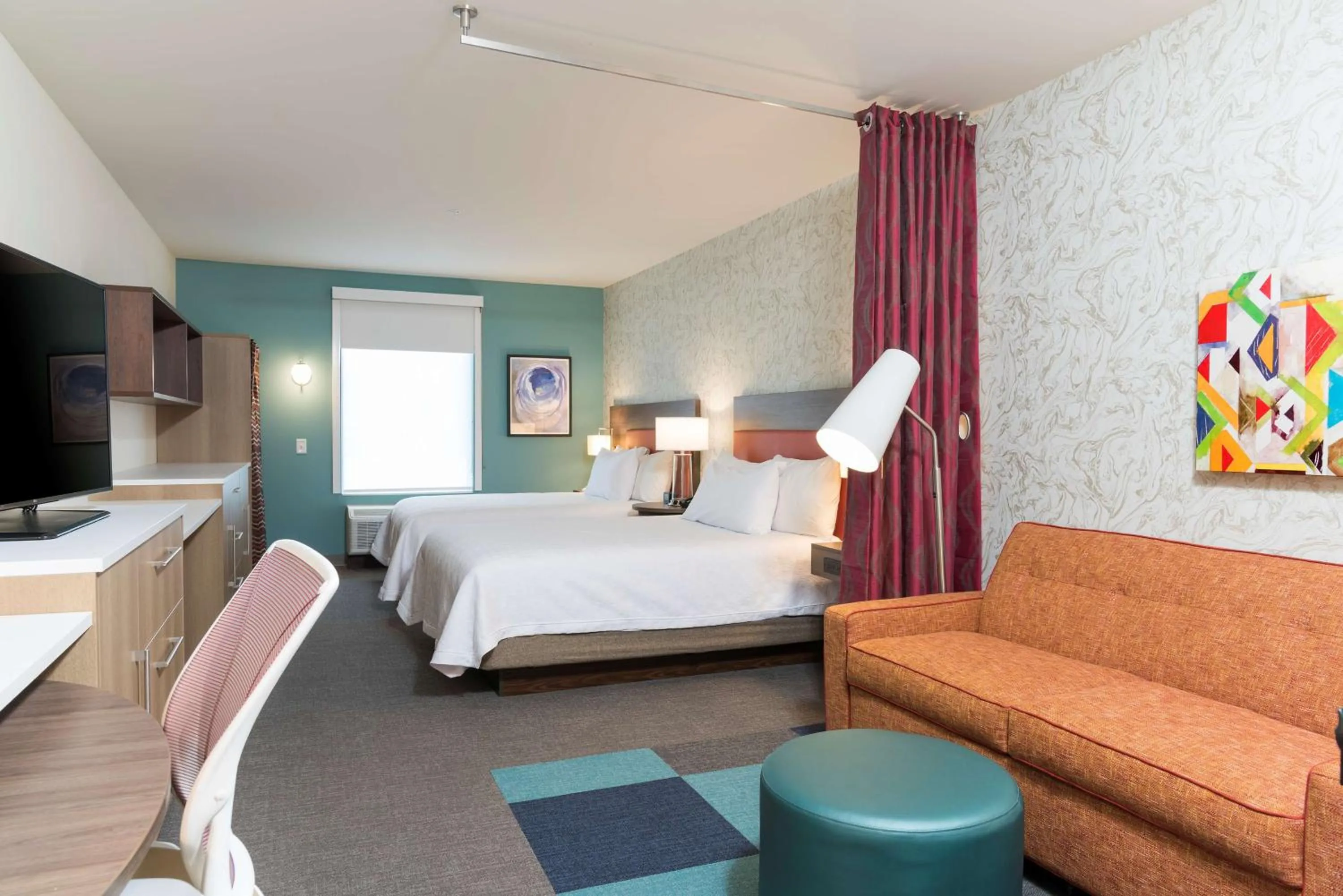 Bedroom, Bed in Home2 Suites by Hilton Louisville Downtown NuLu