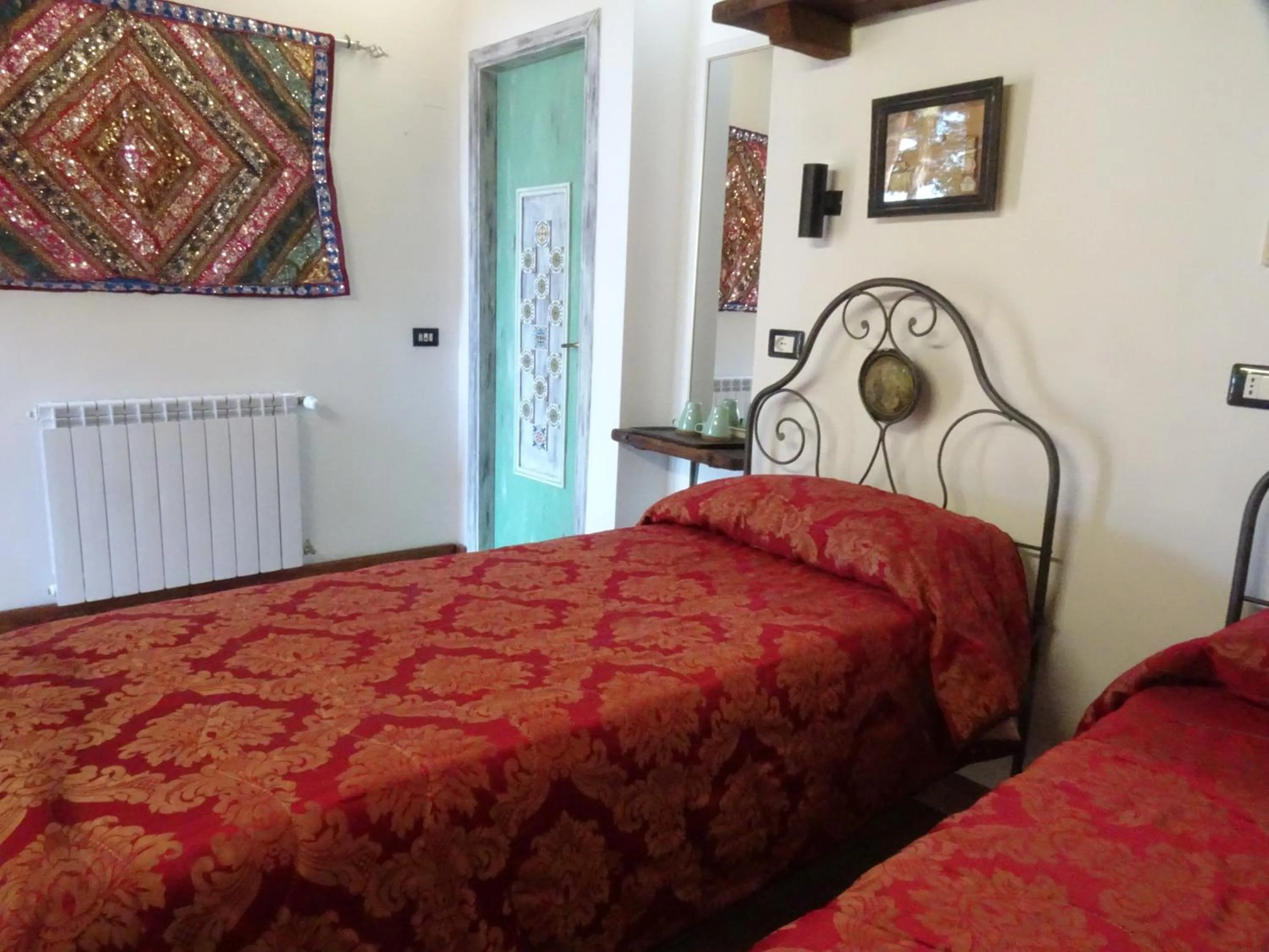 Family Room with Garden View in B&B Villa San Marco