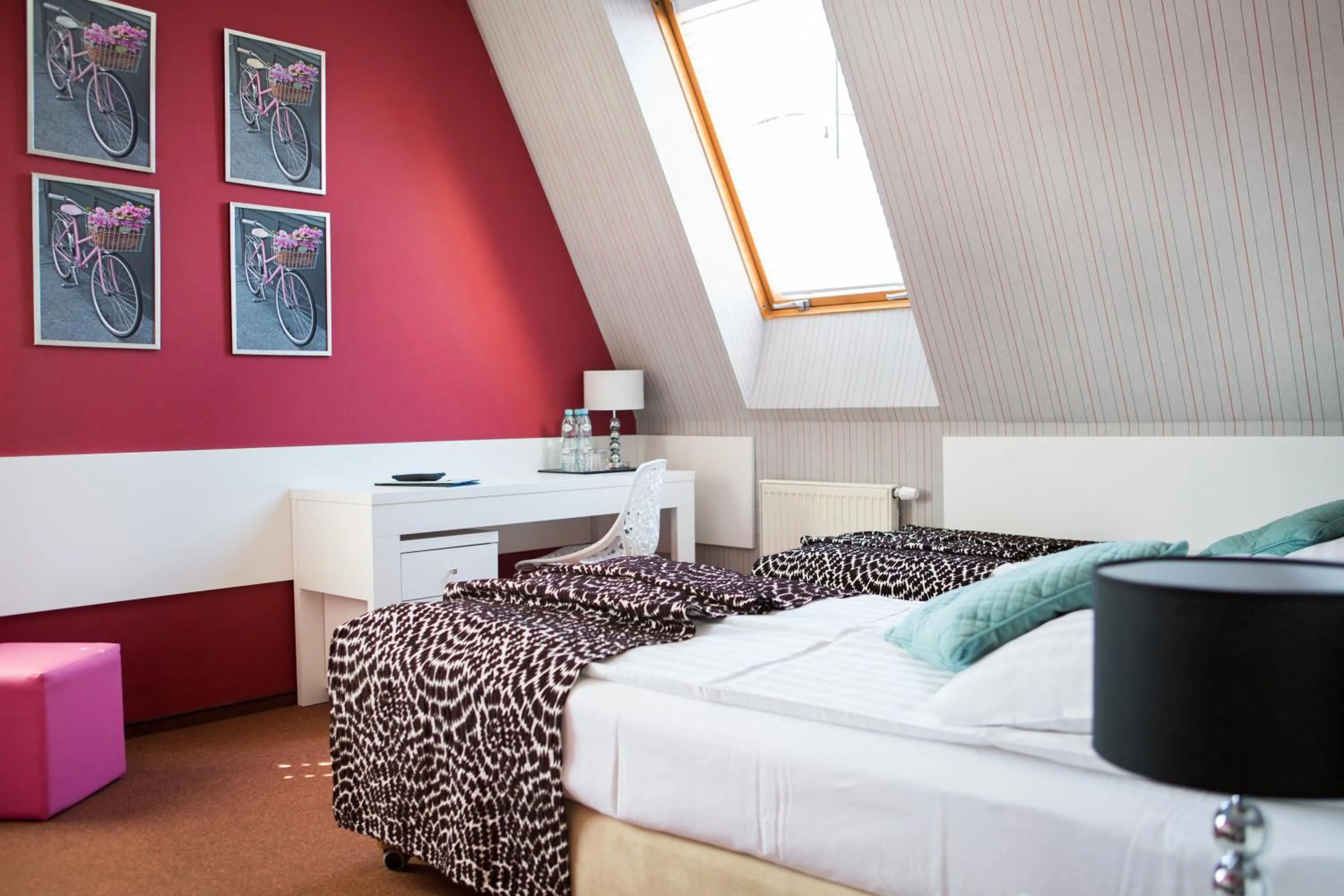 Spring, Bed in Hotel Na Rogatce