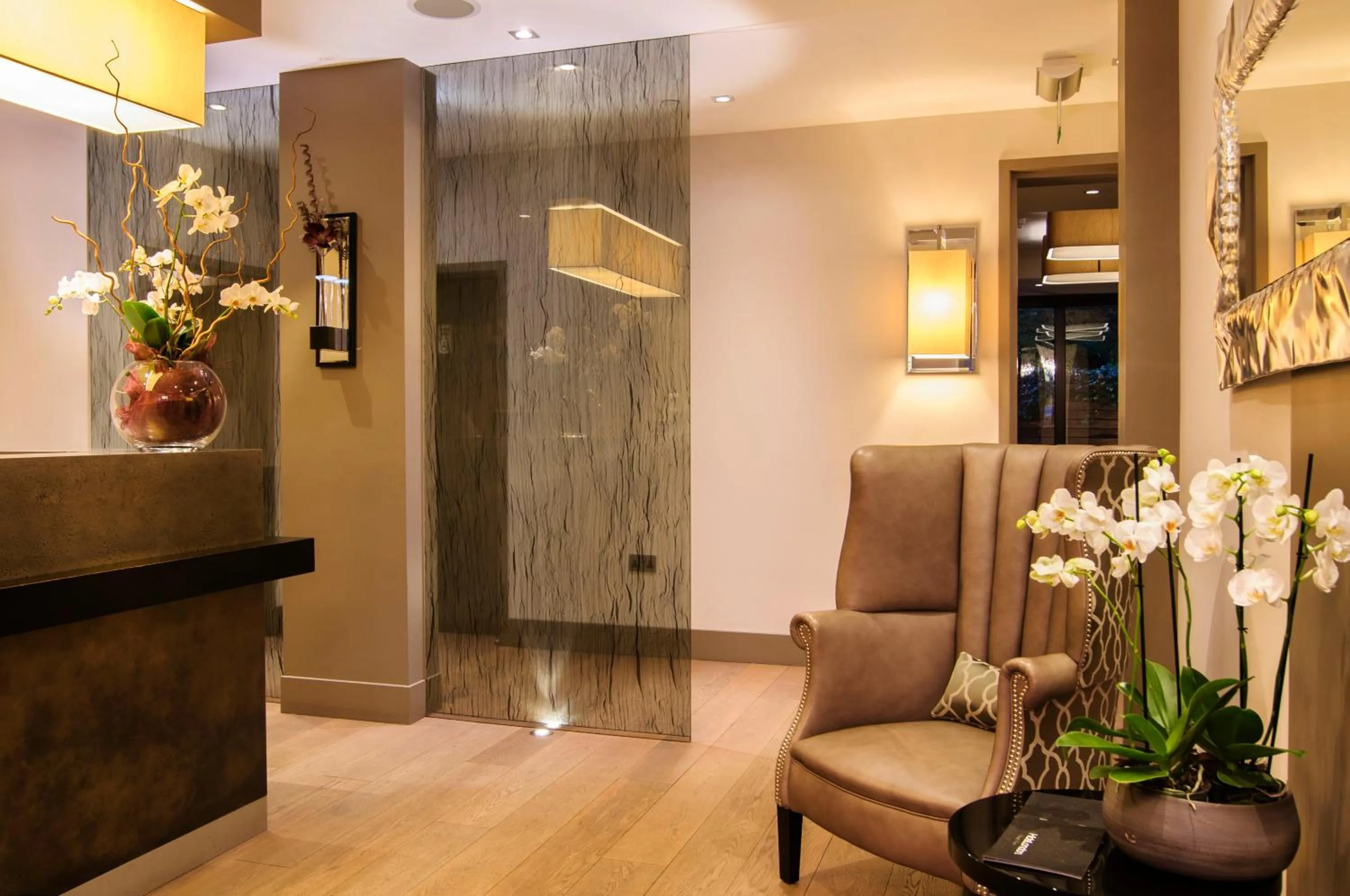 Lobby or reception in The Hide London