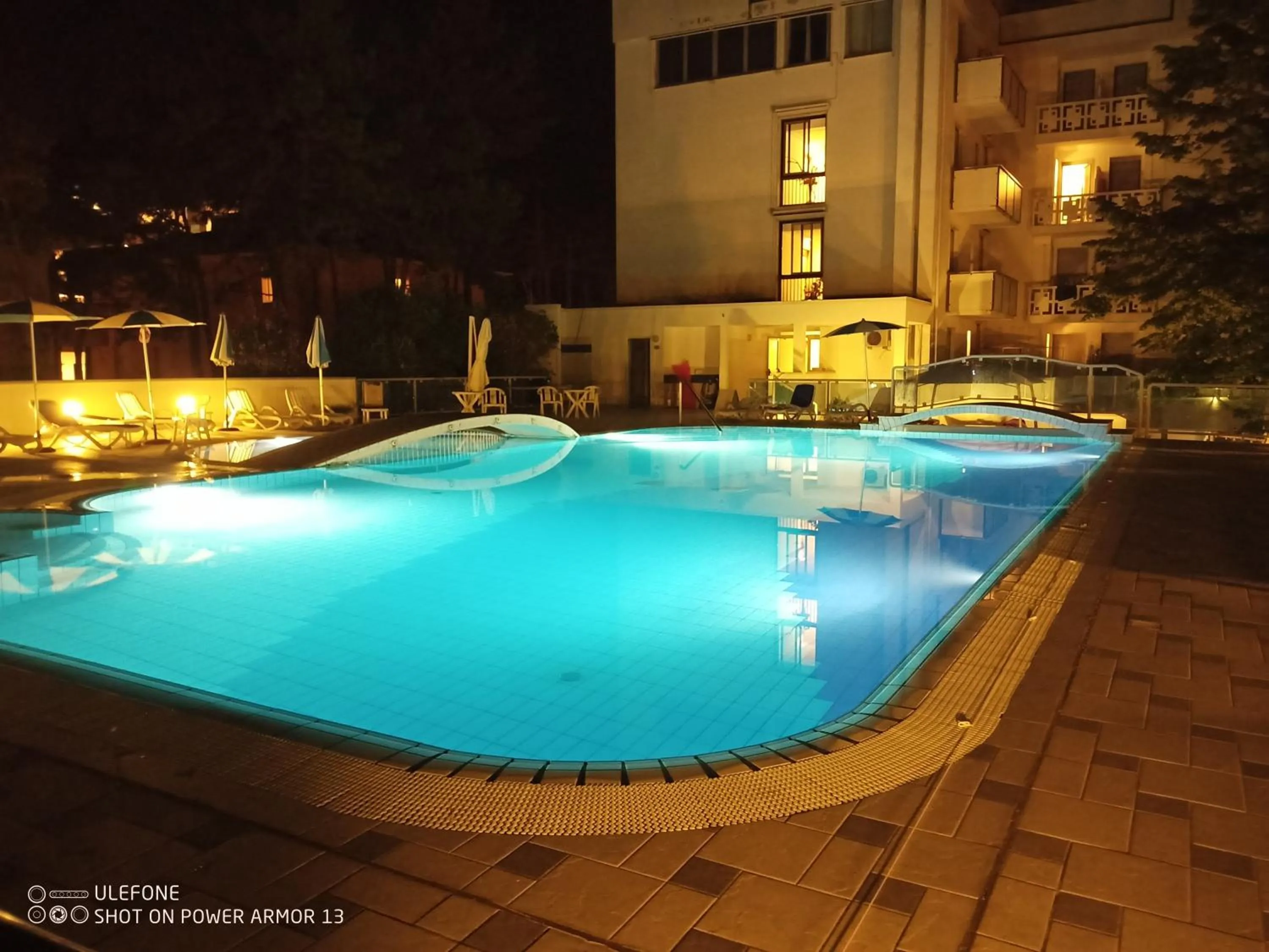 Swimming pool in Hotel Firenze