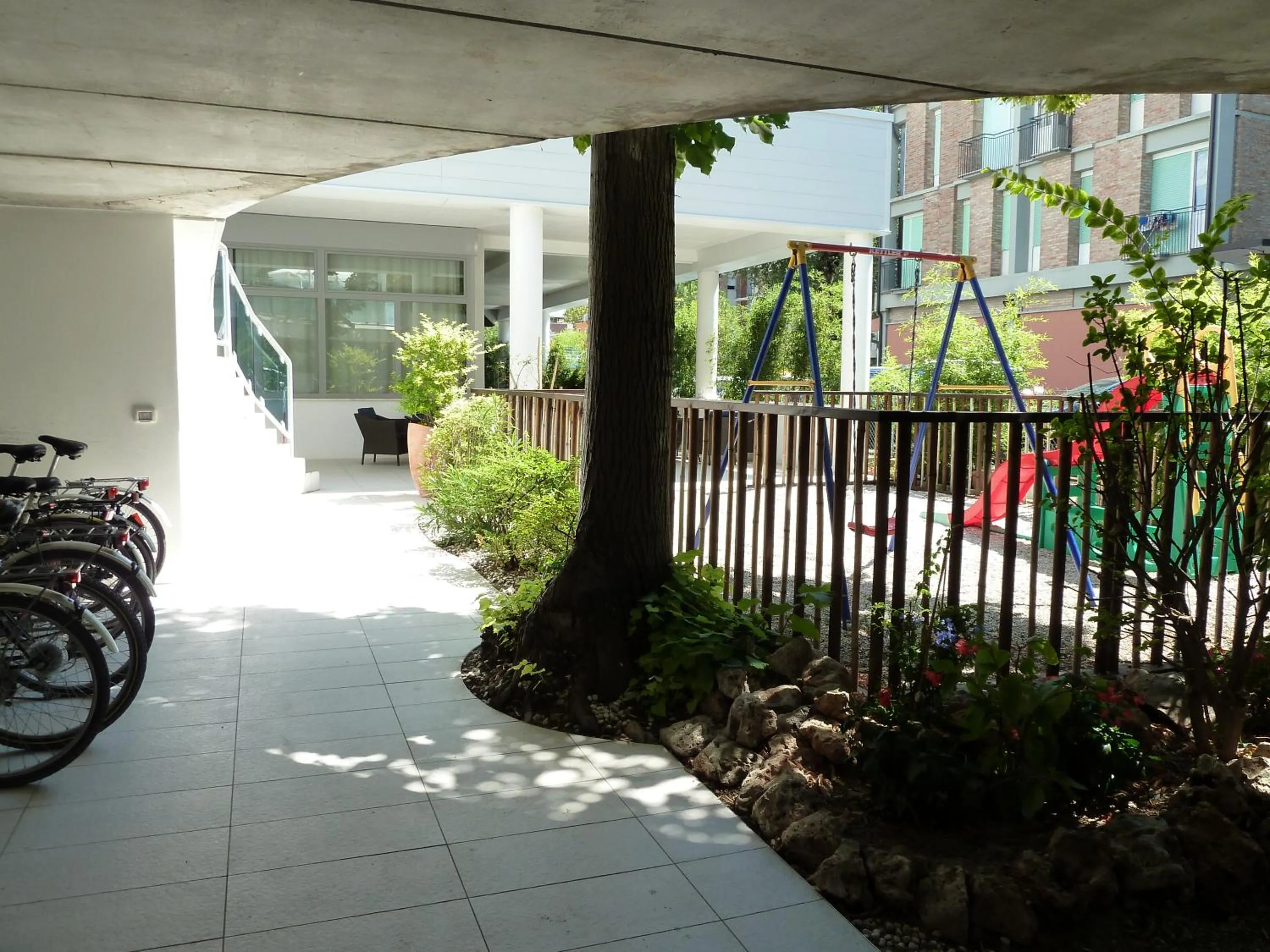 Children play ground in Hotel Firenze