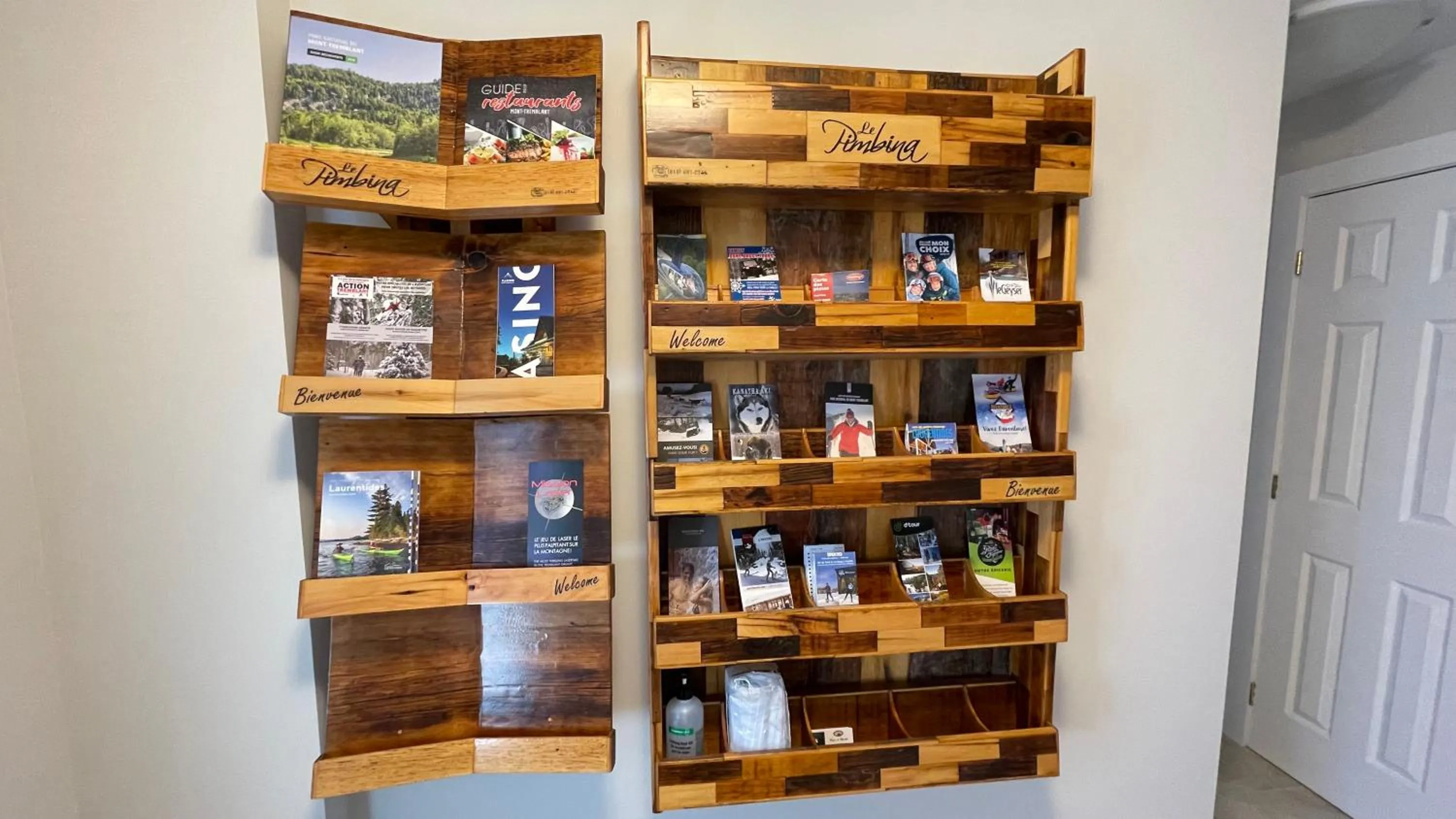 Lobby or reception in Le Pimbina