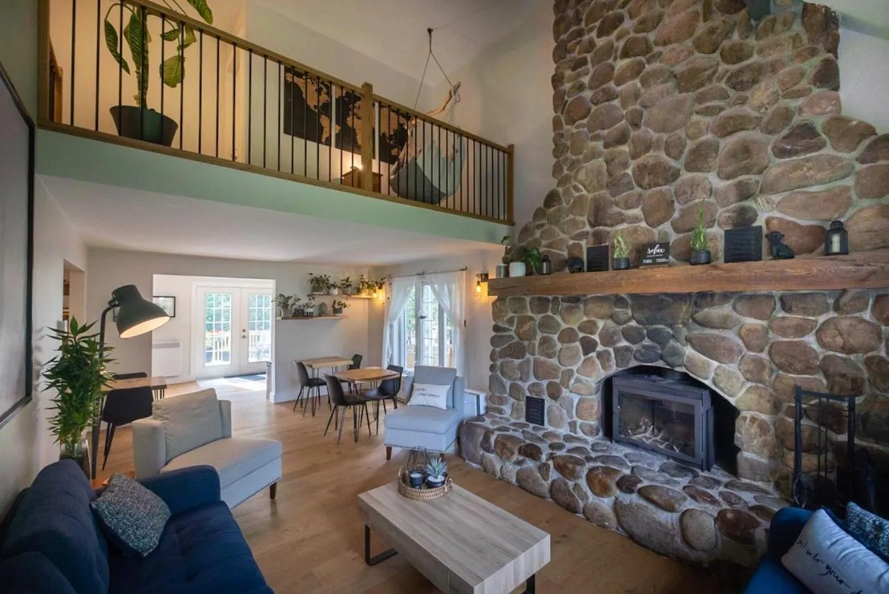 Living room in Le Pimbina