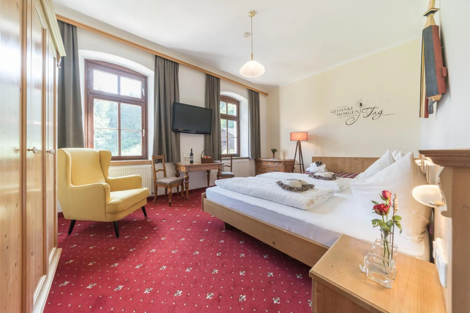 Bed in Hotel Gasthof Gribelehof