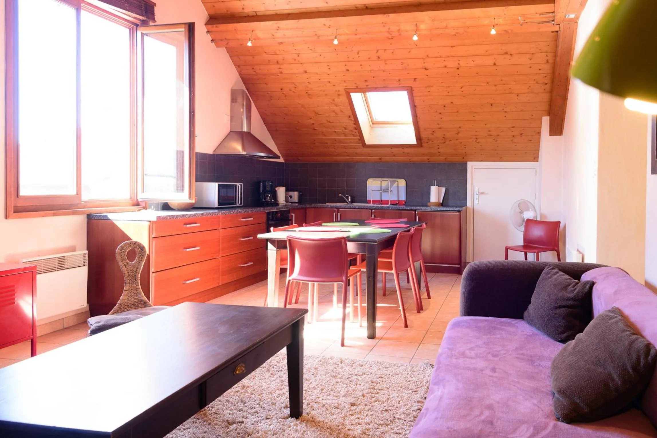 Living room in Les Z'hirondelles