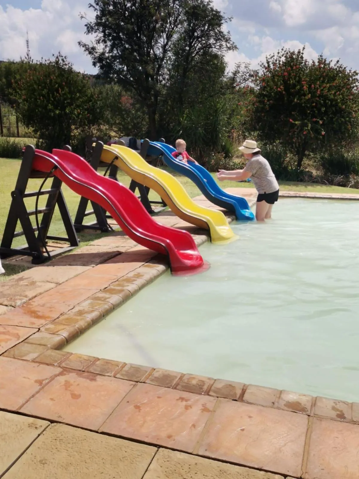 Pool view in Tava Lingwe Game Lodge & Wedding Venue