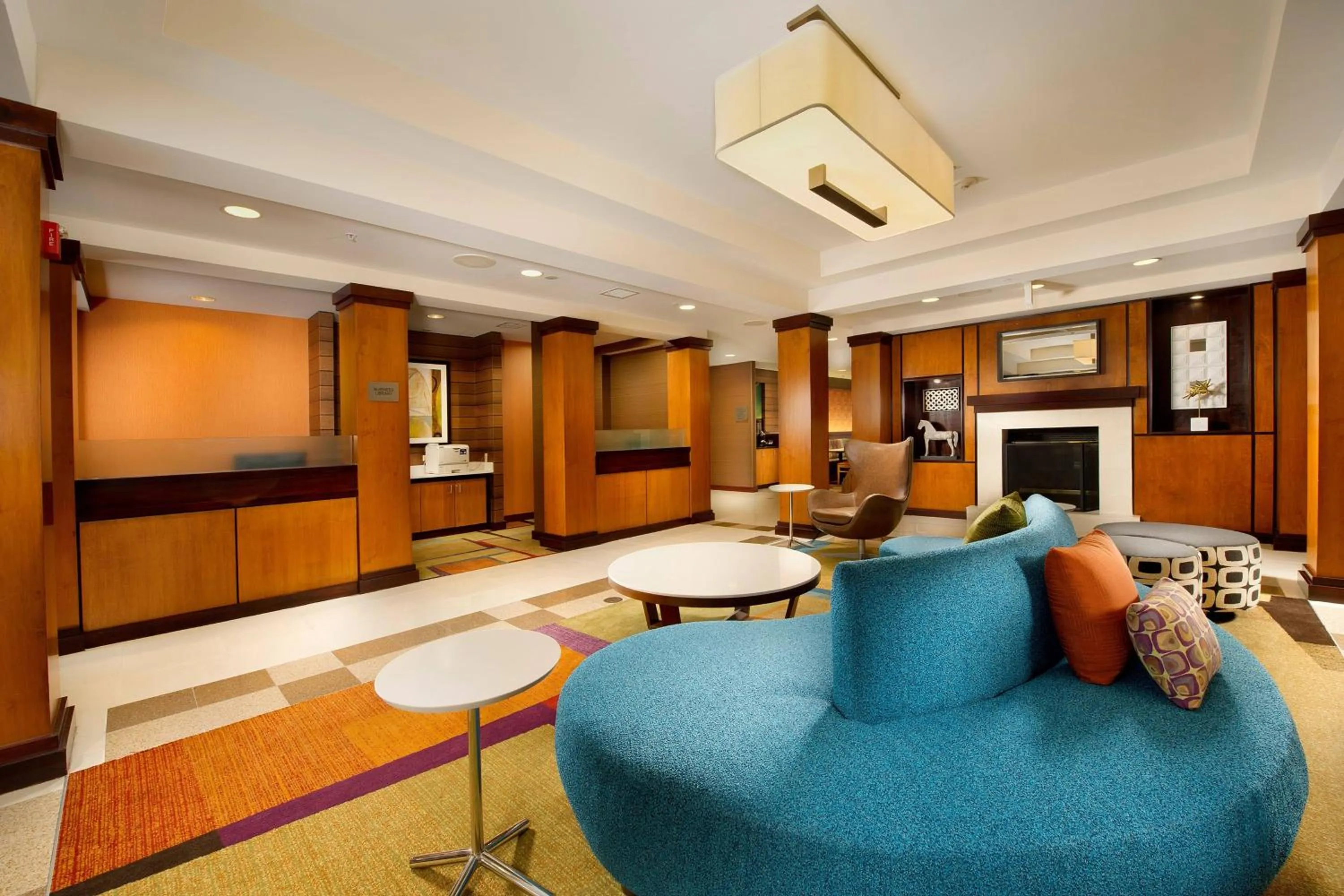 Lobby or reception in Fairfield Inn & Suites Germantown Gaithersburg