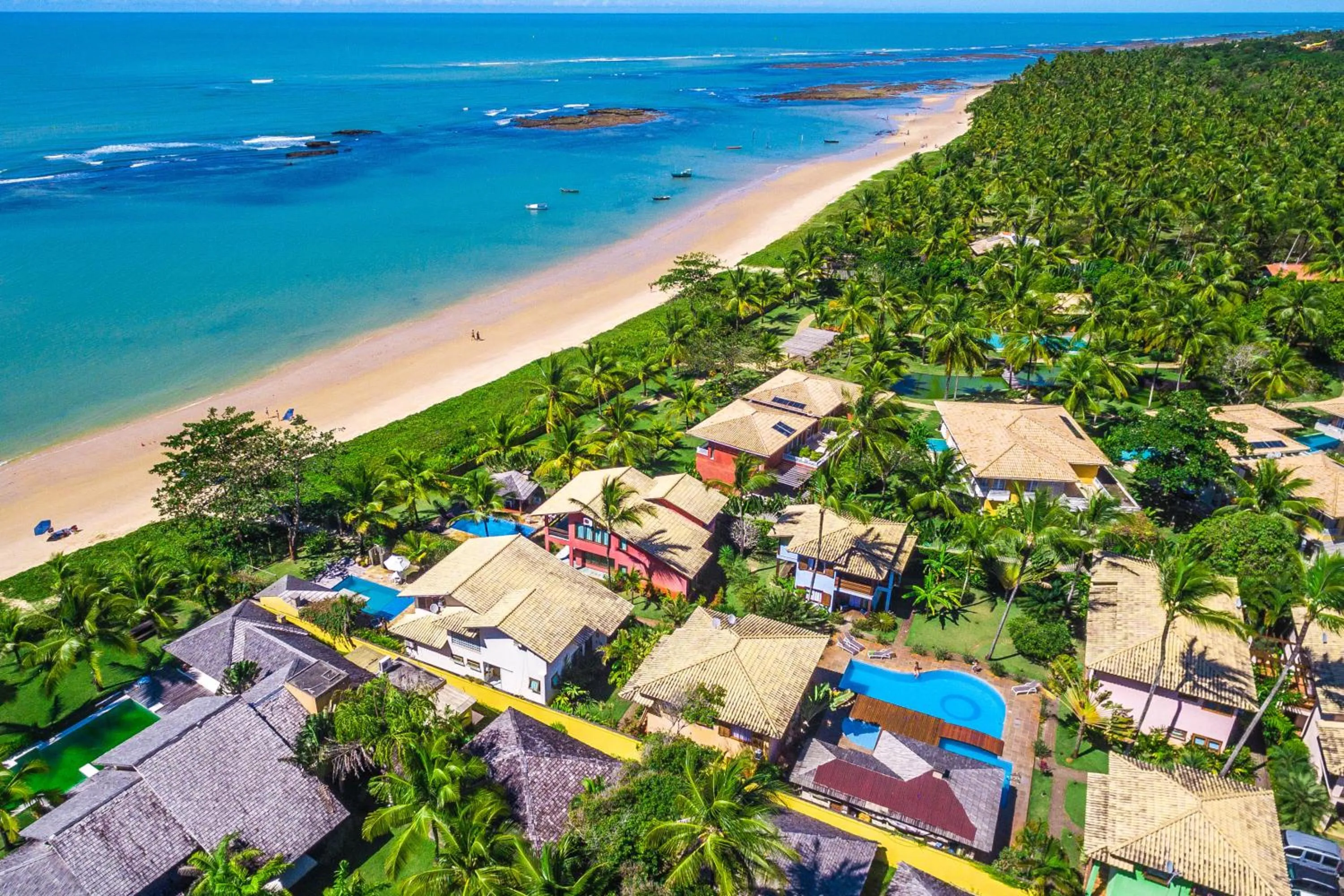 Bird's eye view in Residence Pé na Areia