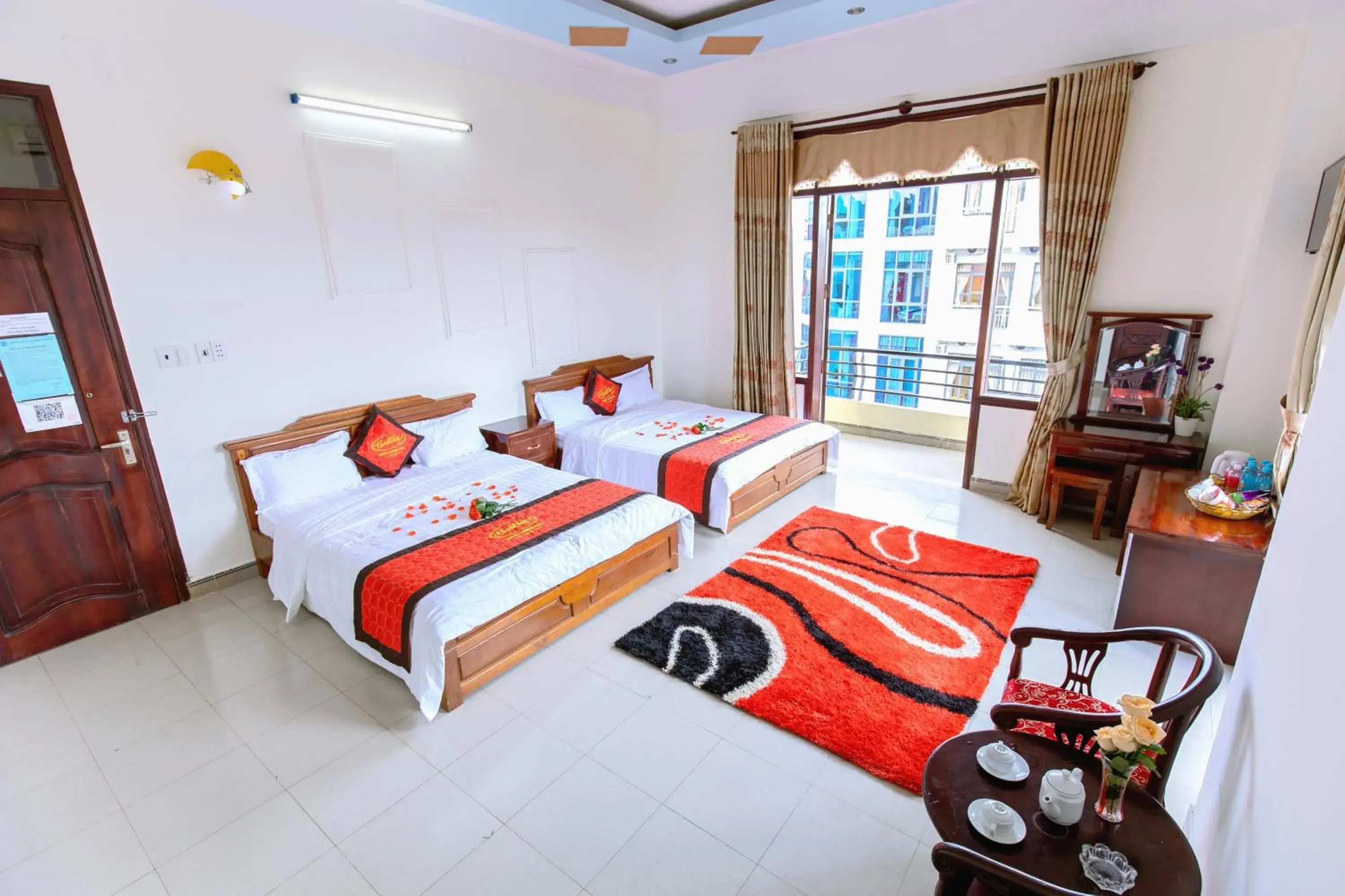 Photo of the whole room, Bed in Sai Gon Dak Nong Hotel Photo of the whole room, Bed in Sai Gon Dak Nong Hotel