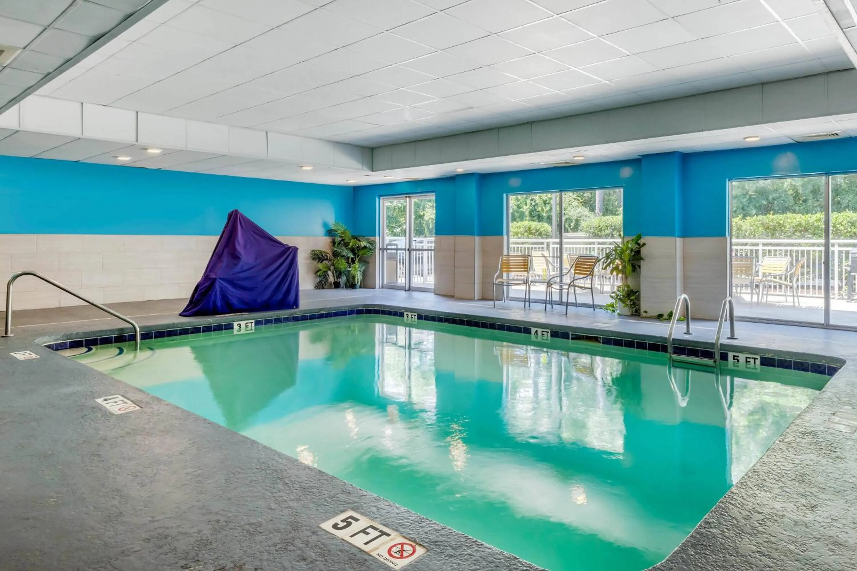 Swimming pool in Fairfield Inn Myrtle Beach North
