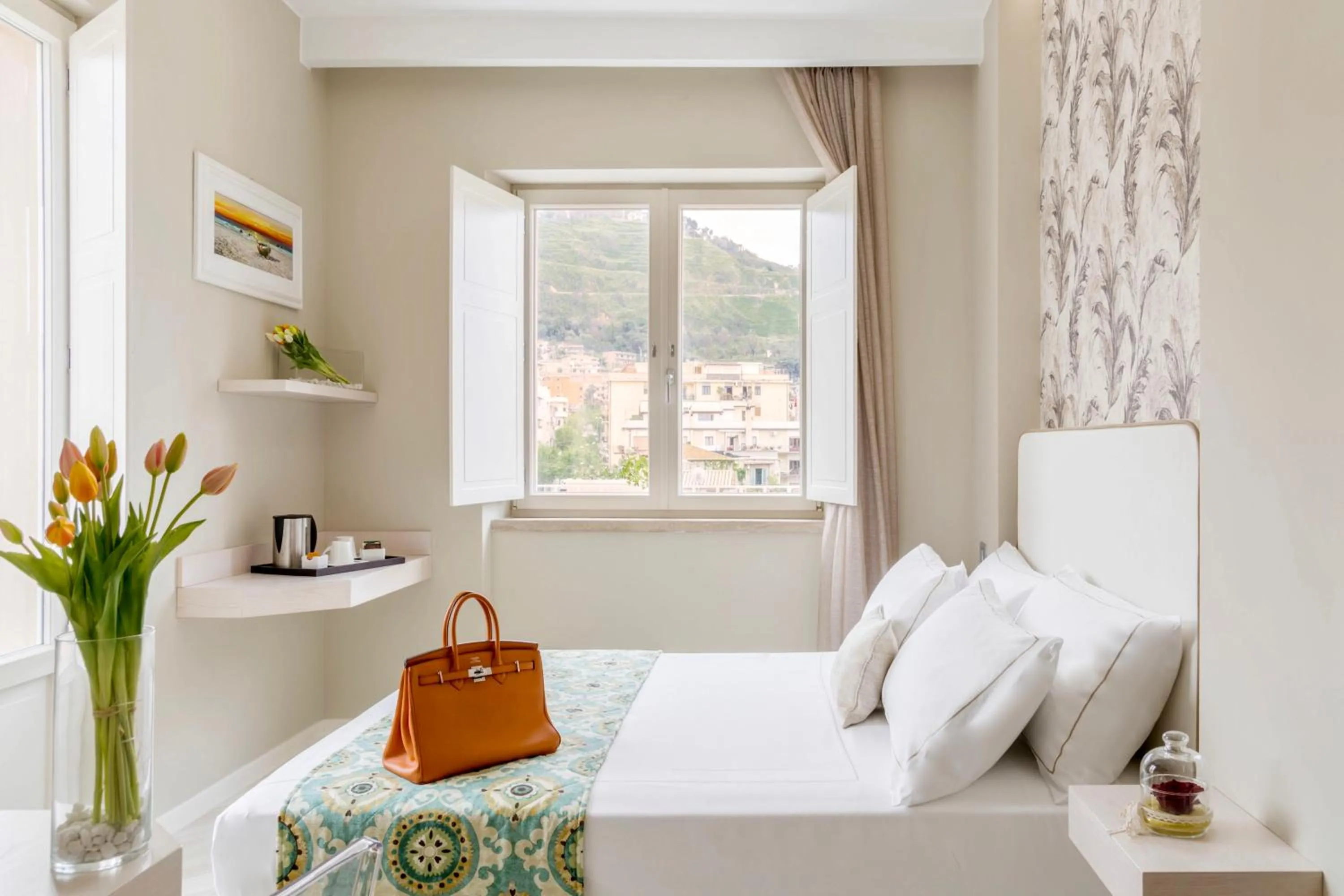 Bed in Townhouse Tropea