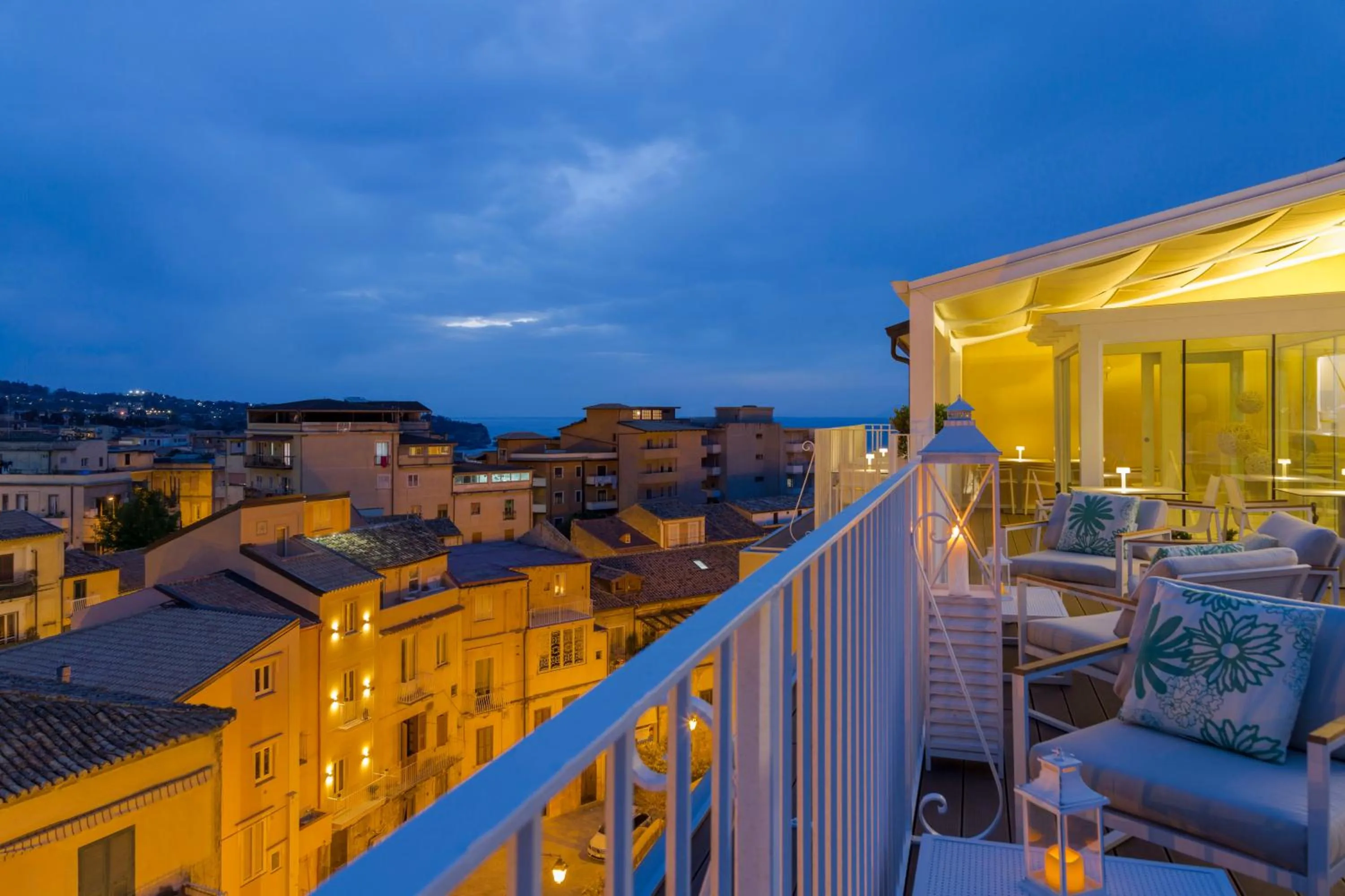 Landmark view in Townhouse Tropea