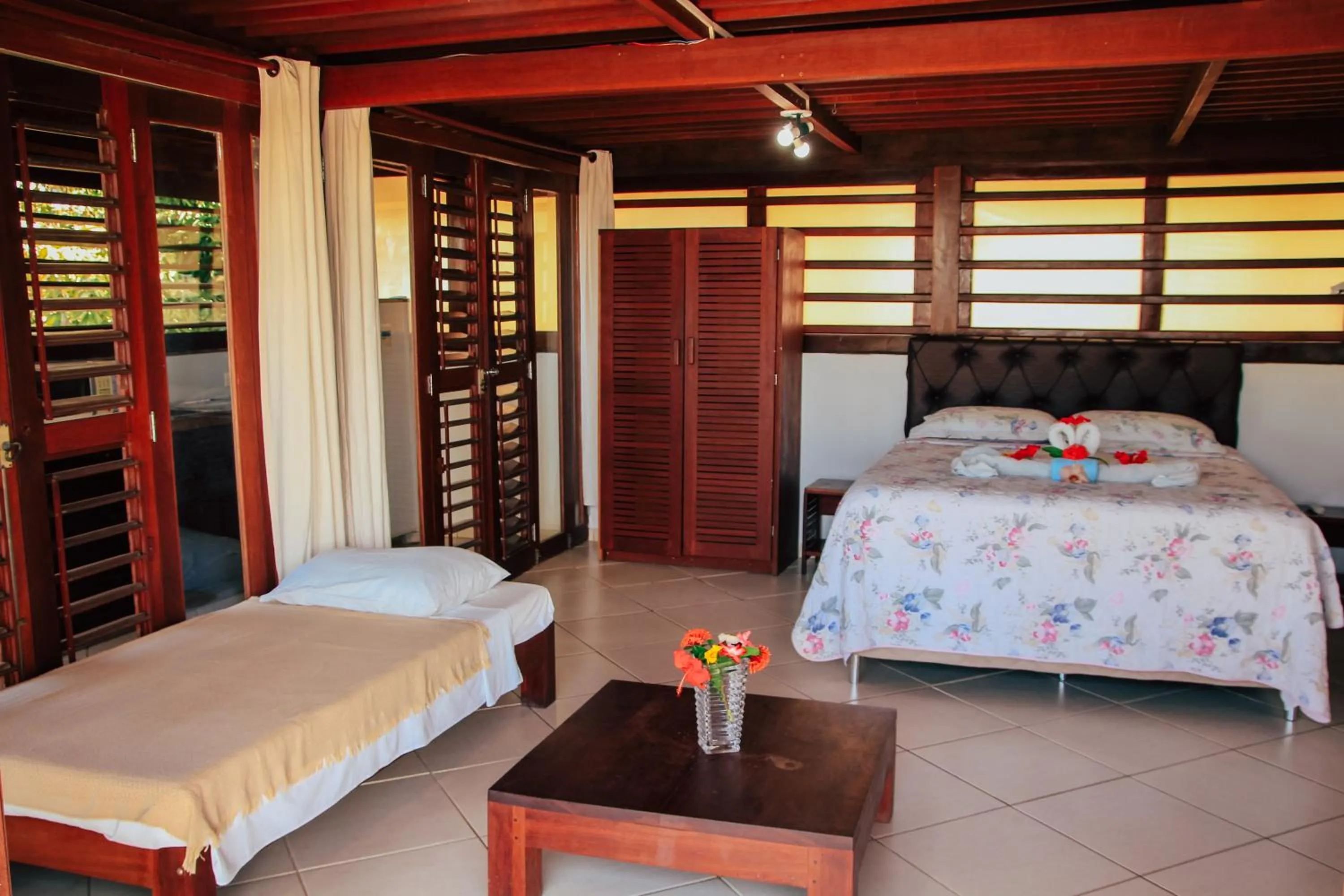 Bed in Pipa Panorama Aparthotel