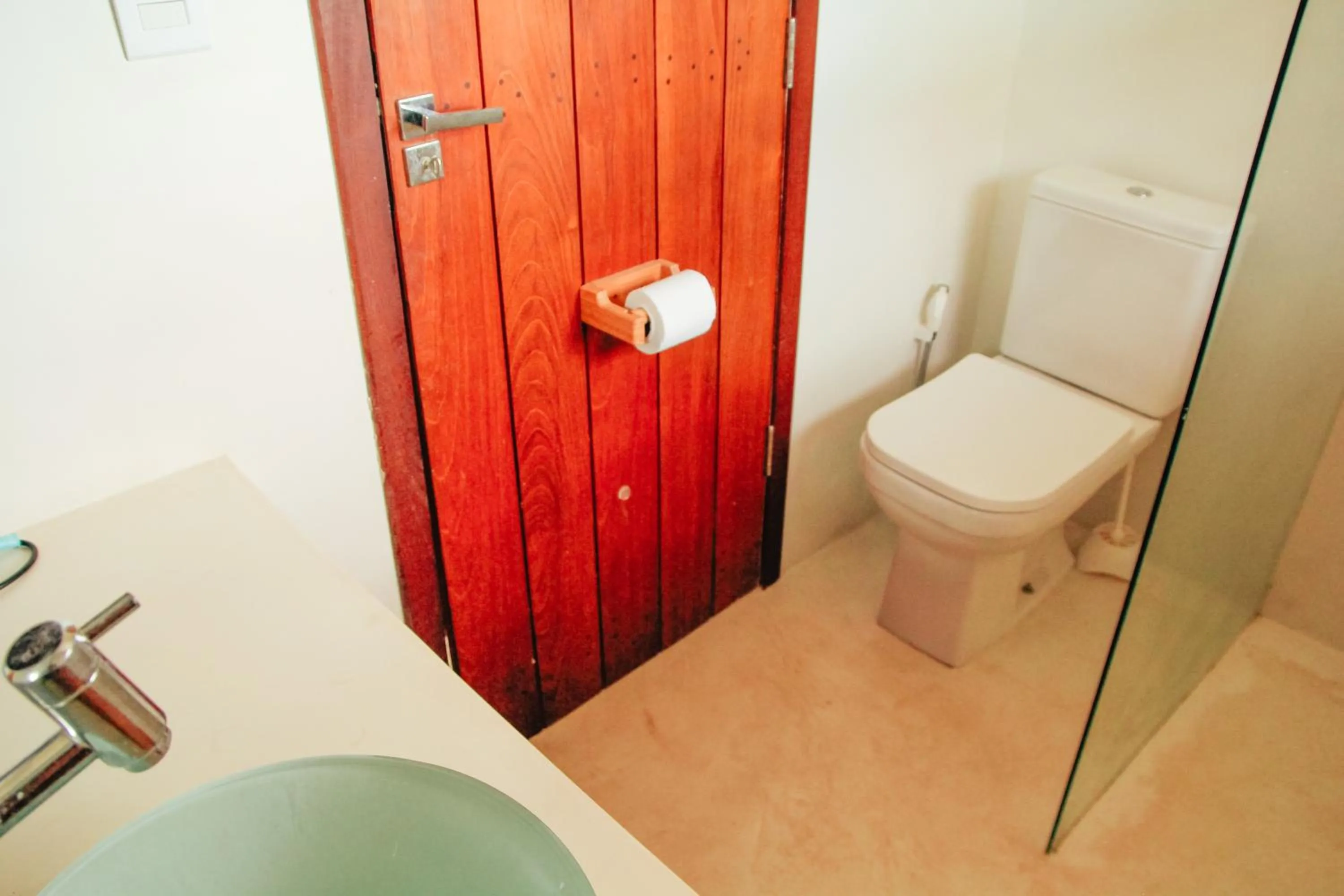 Shower in Pipa Panorama Aparthotel