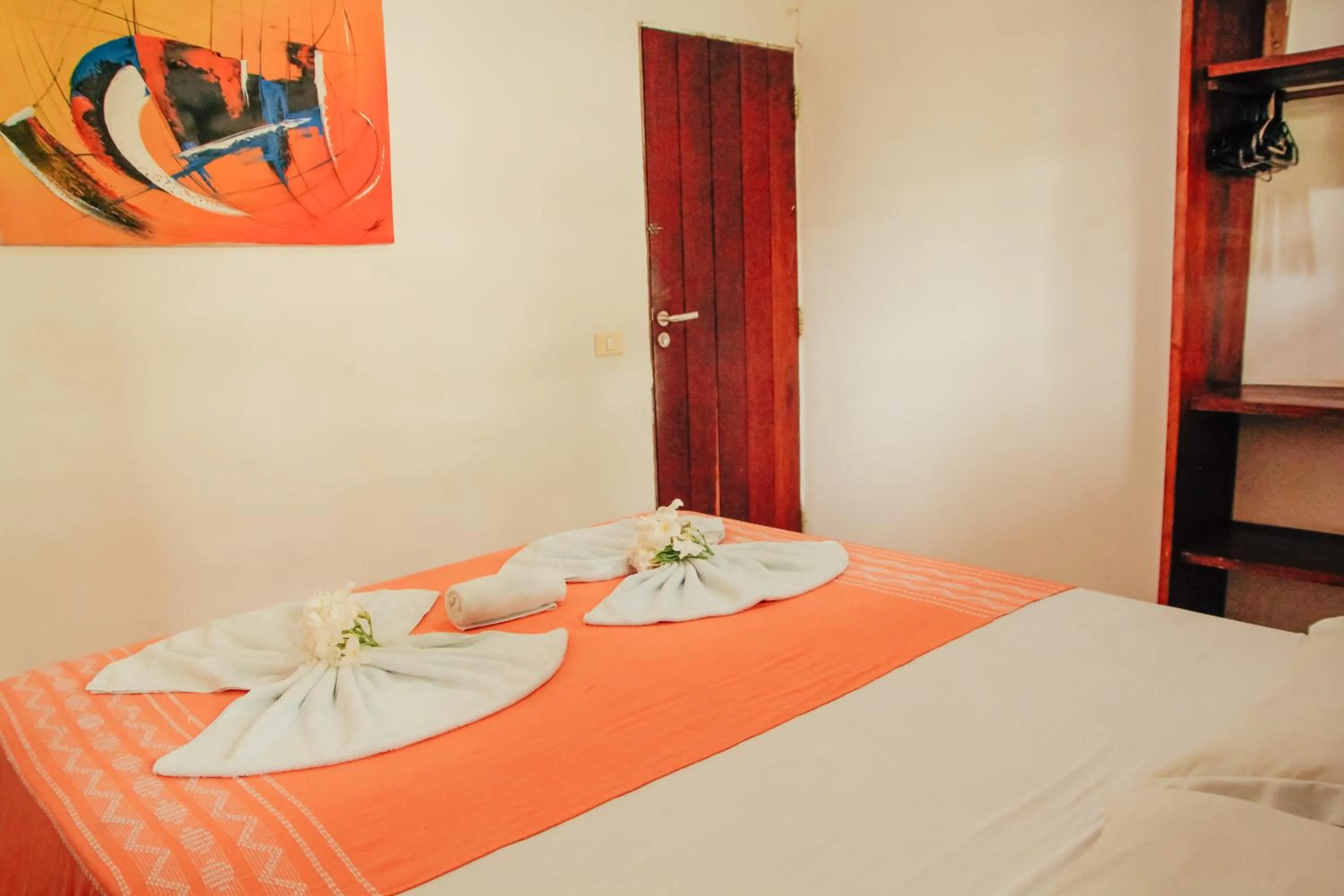 Bed in Pipa Panorama Aparthotel