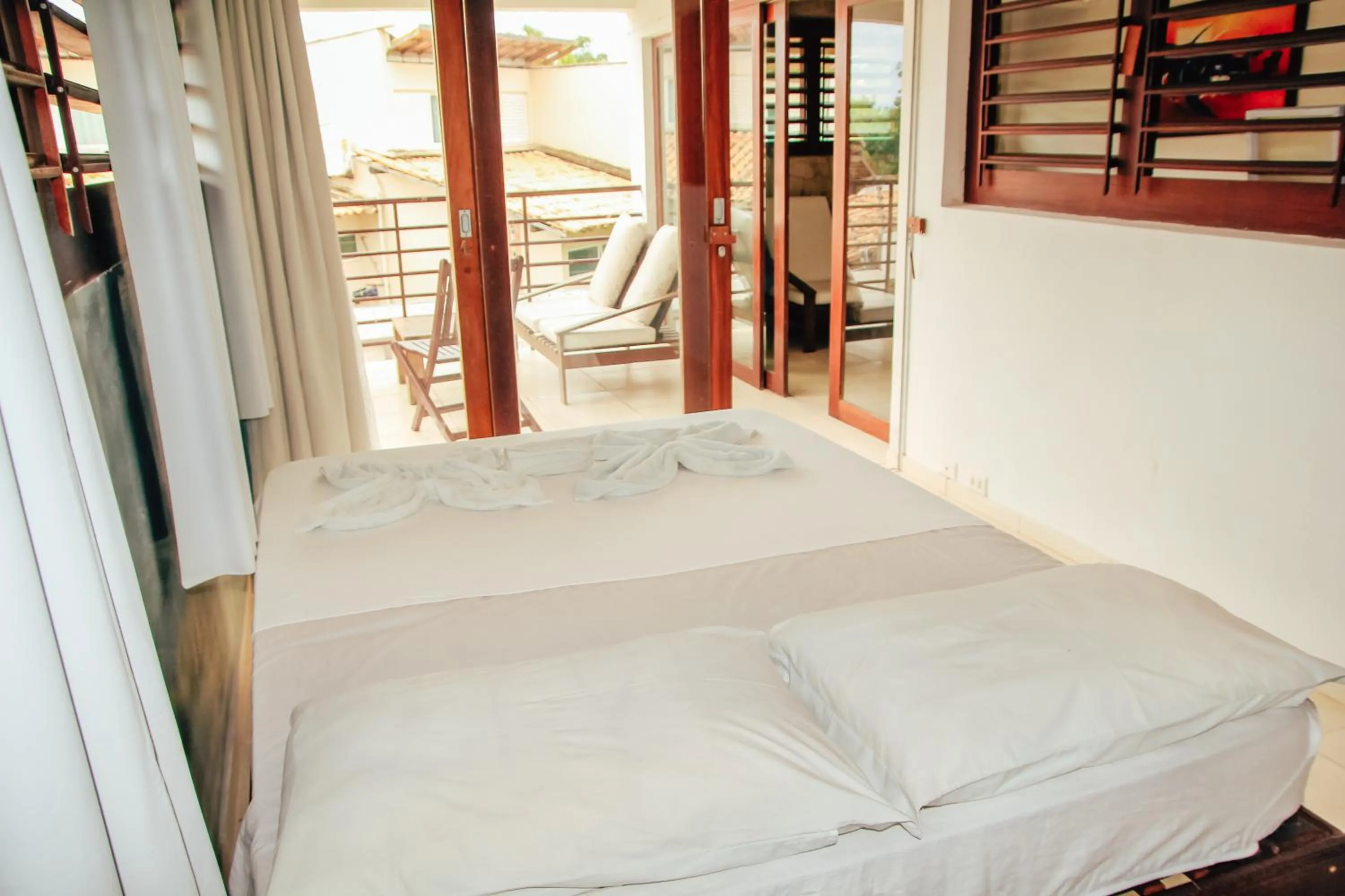 Bed in Pipa Panorama Aparthotel