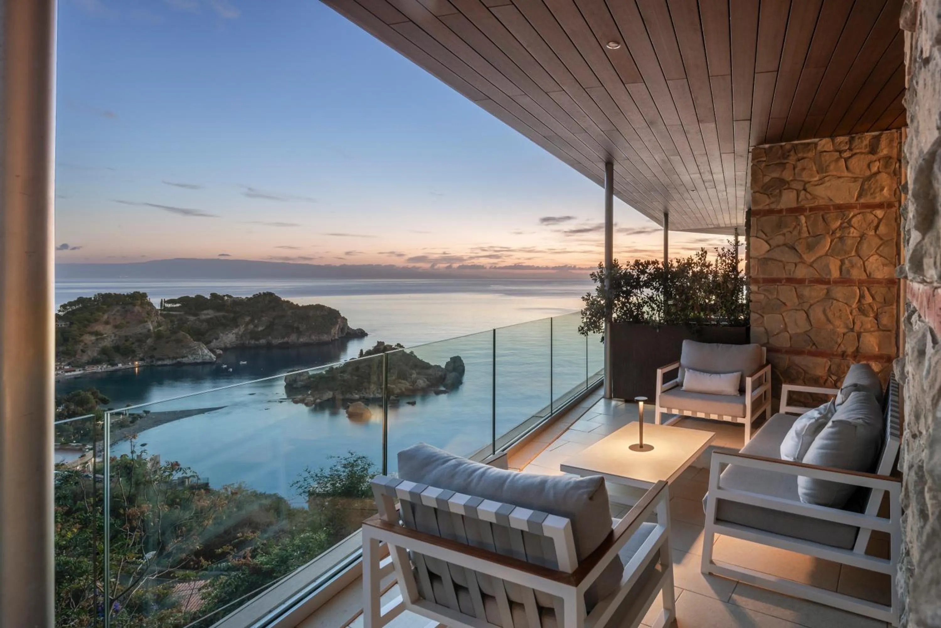 Sea view in Isola Bella Infinity Suites