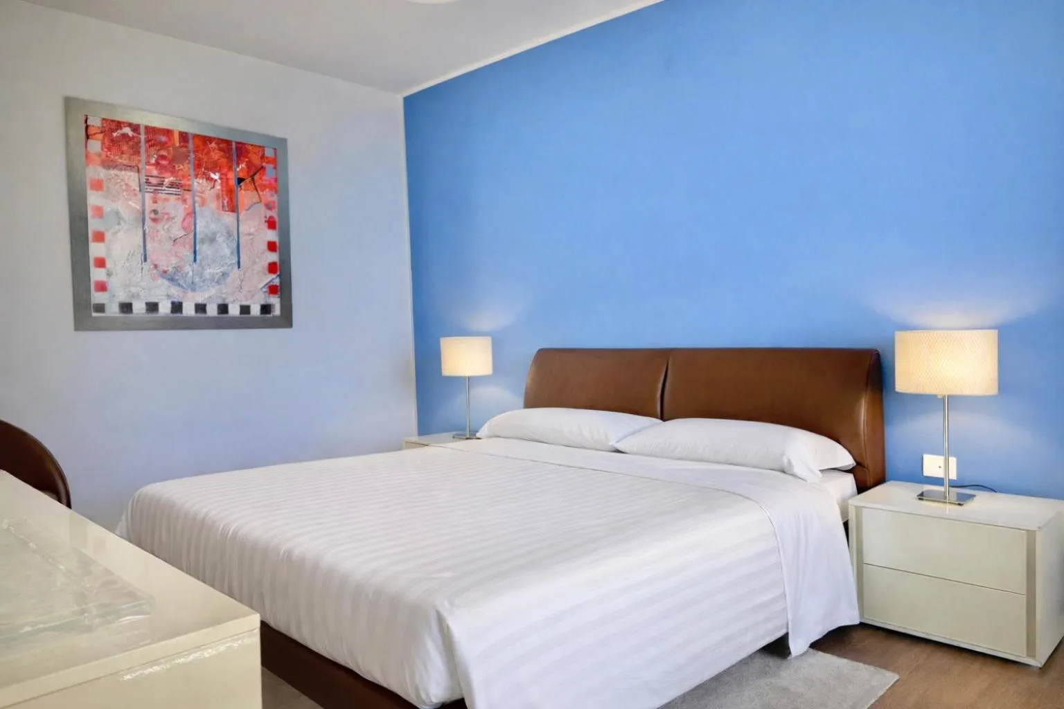 Bed in Isola Bella Infinity Suites