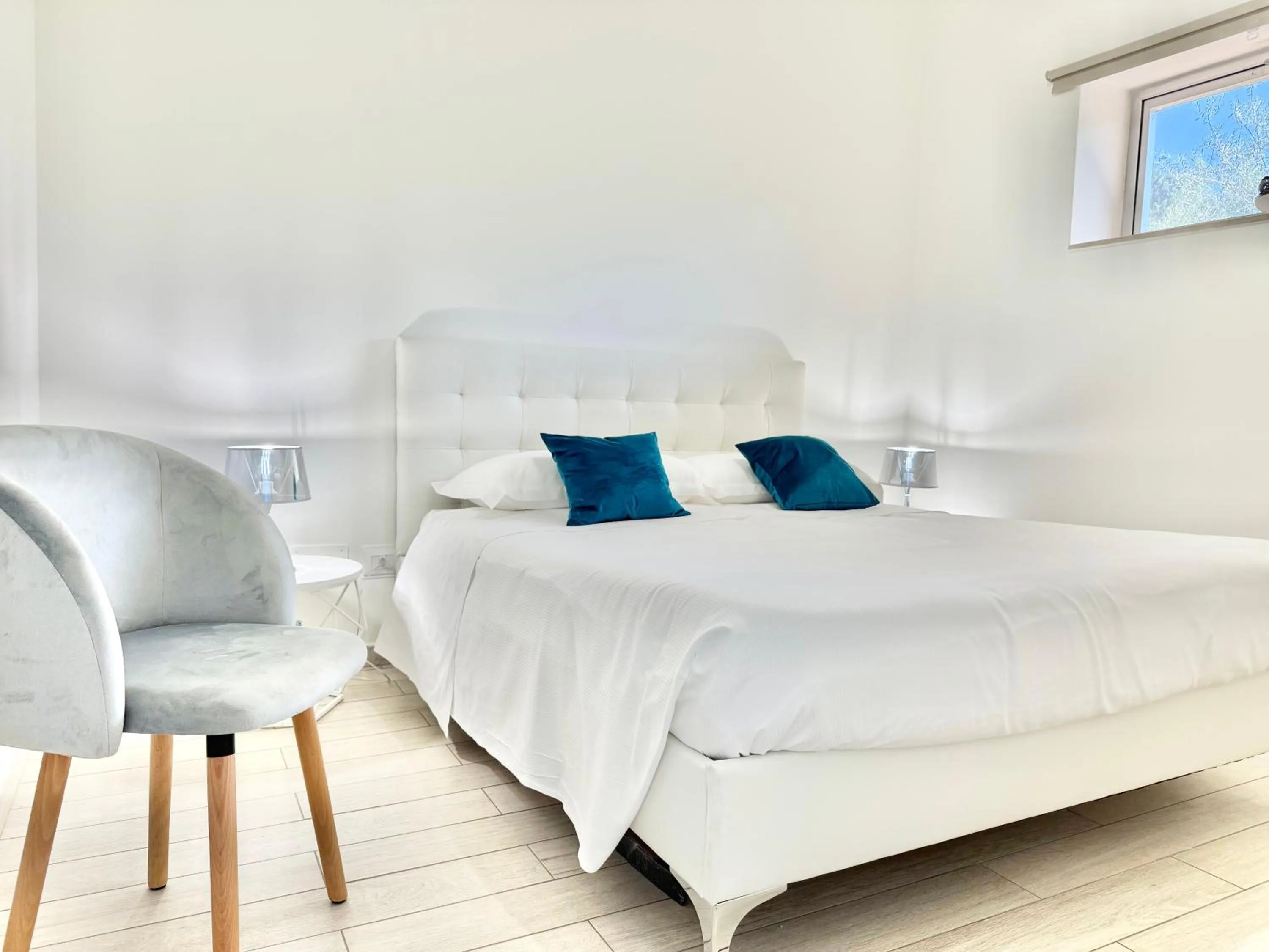 Bed in Isola Bella Infinity Suites