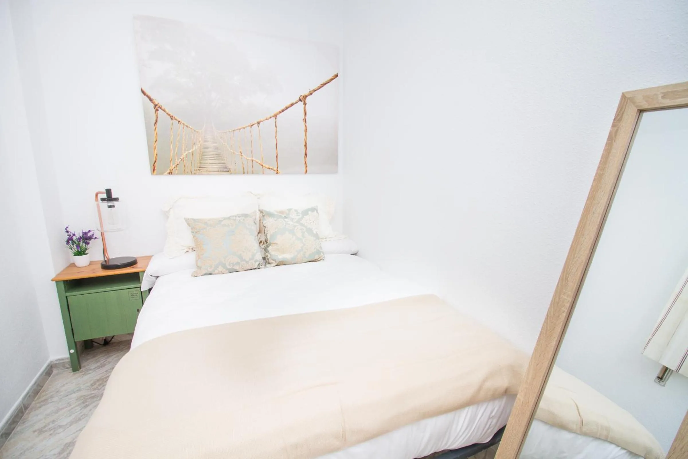 Bed in C57 - Spacious and Bright Apartment