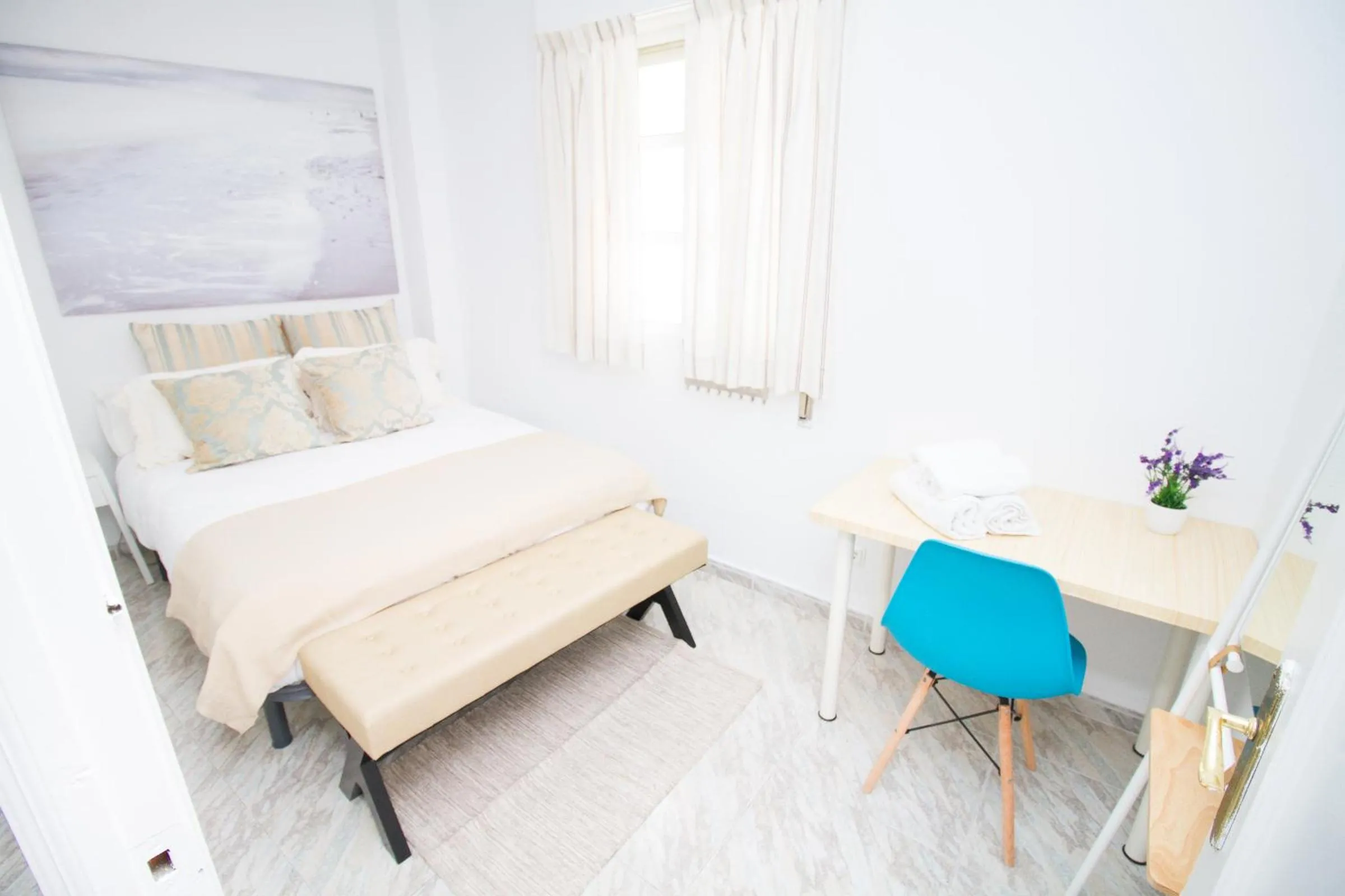 Bed in C57 - Spacious and Bright Apartment