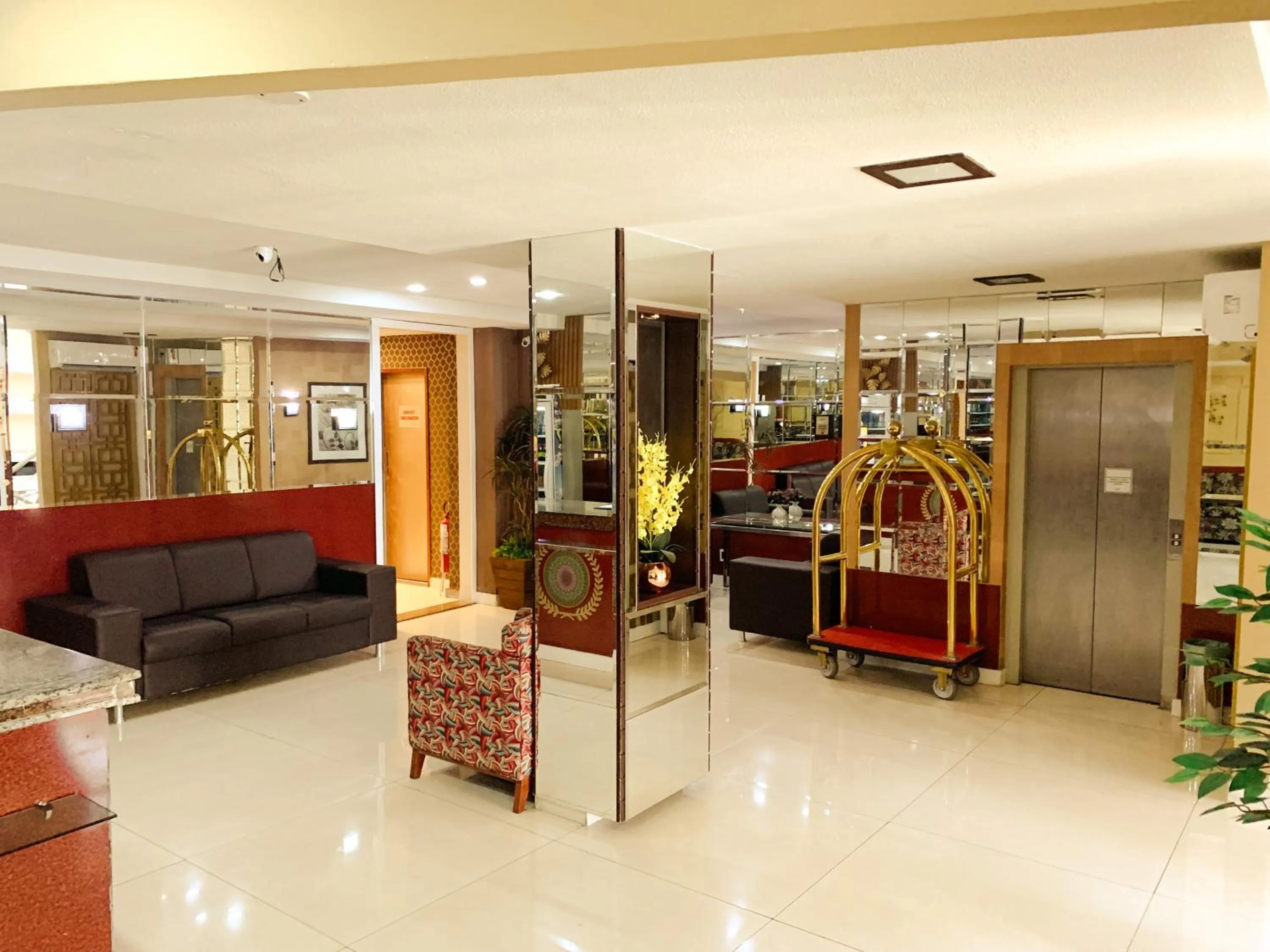 Lobby or reception in Hotel do Largo Manaus