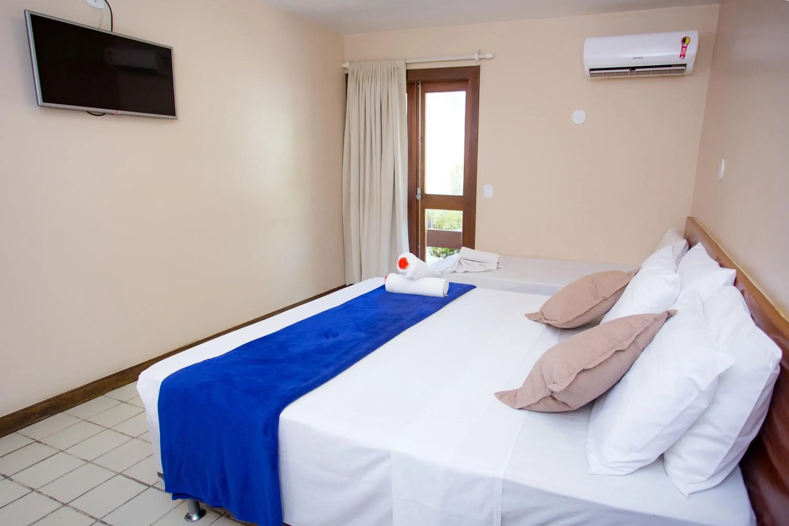 Bedroom, Bed in Rede Andrade Estrela Dalva Centro Hotel Bedroom, Bed in Rede Andrade Estrela Dalva Centro Hotel