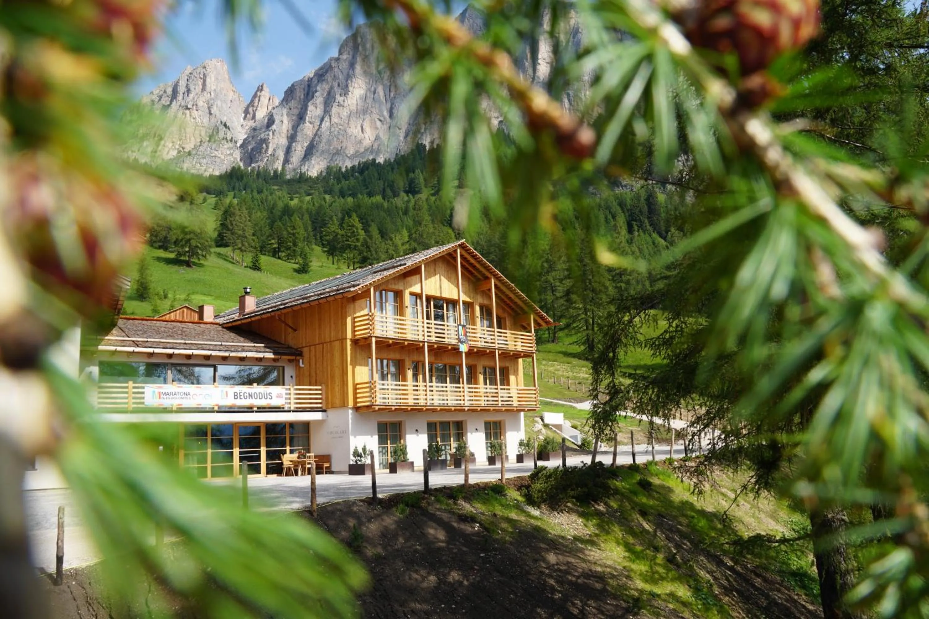Facade/entrance in Chalet Cogolara