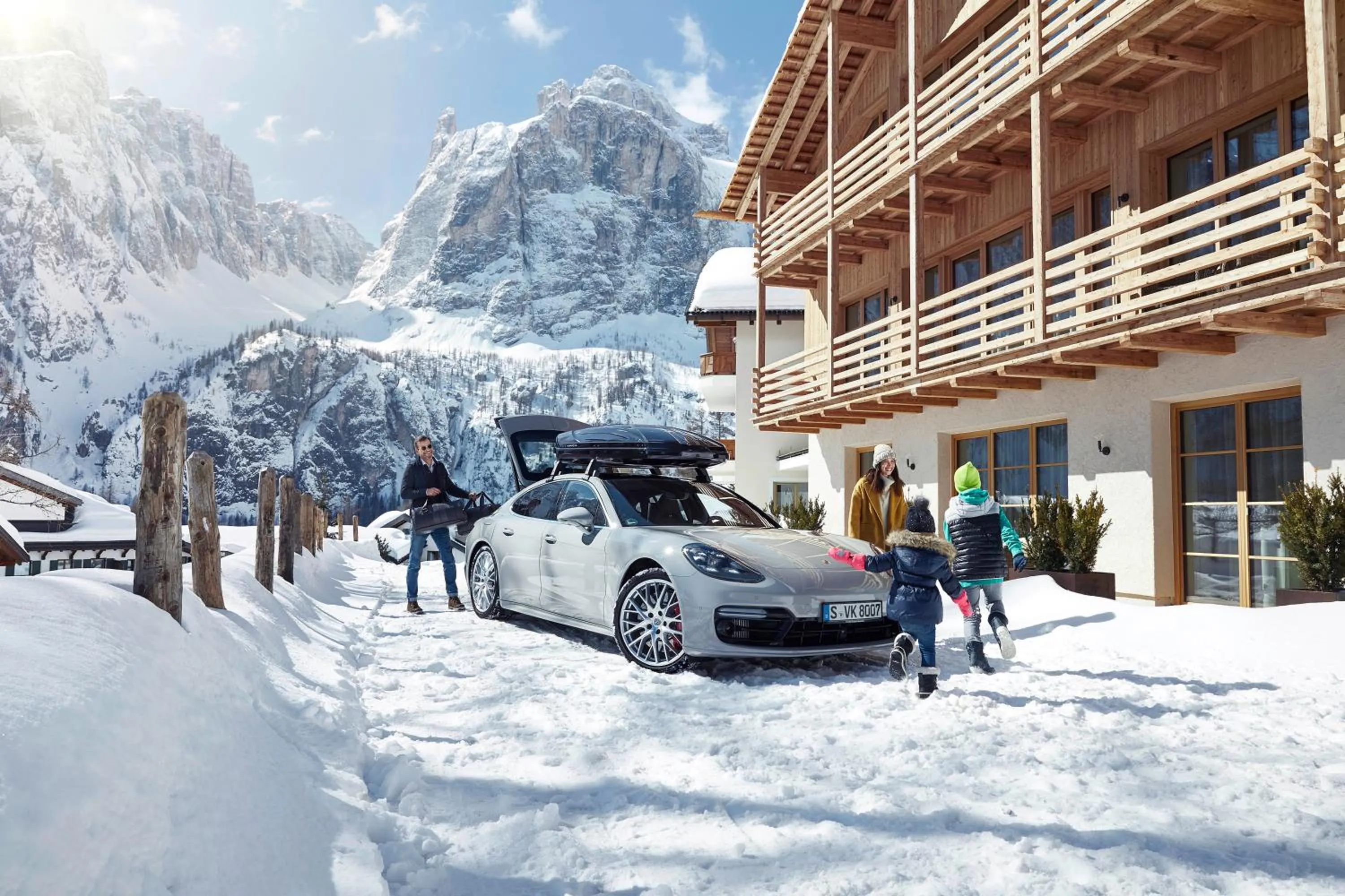 Property building in Chalet Cogolara