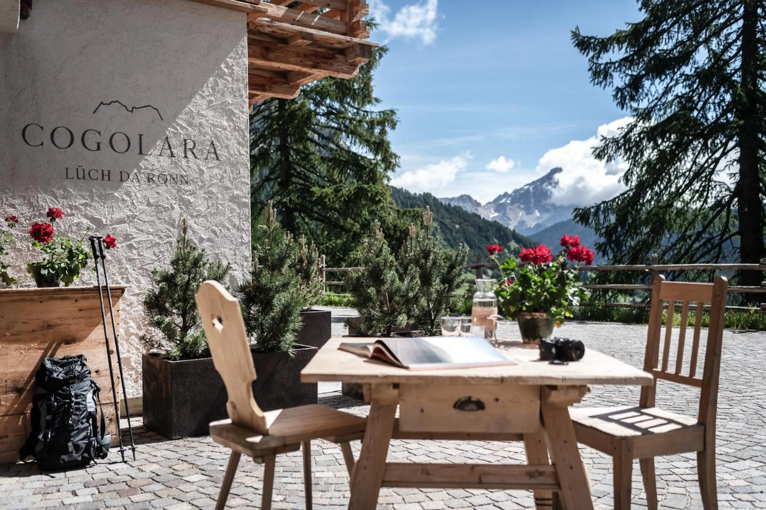 Patio in Chalet Cogolara