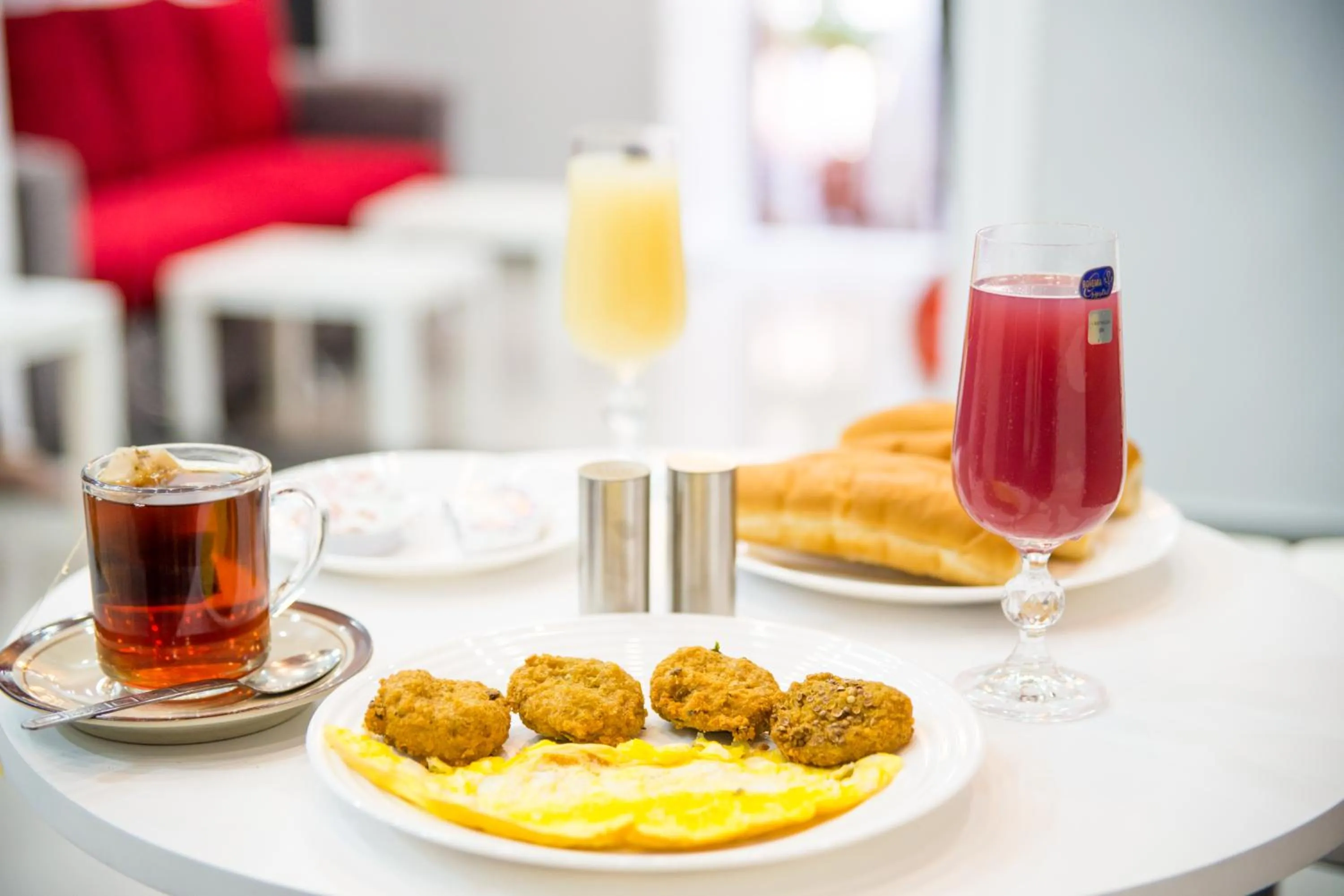 Breakfast in Egyptian Night Hostel