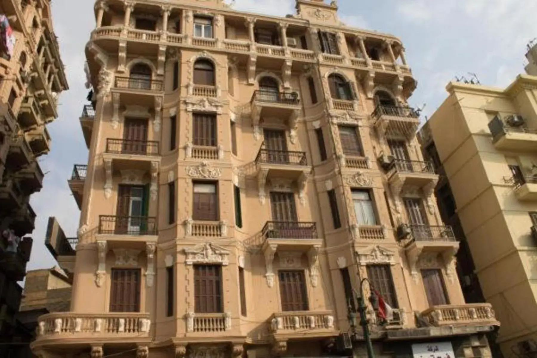 Property building in Egyptian Night Hostel Property building in Egyptian Night Hostel