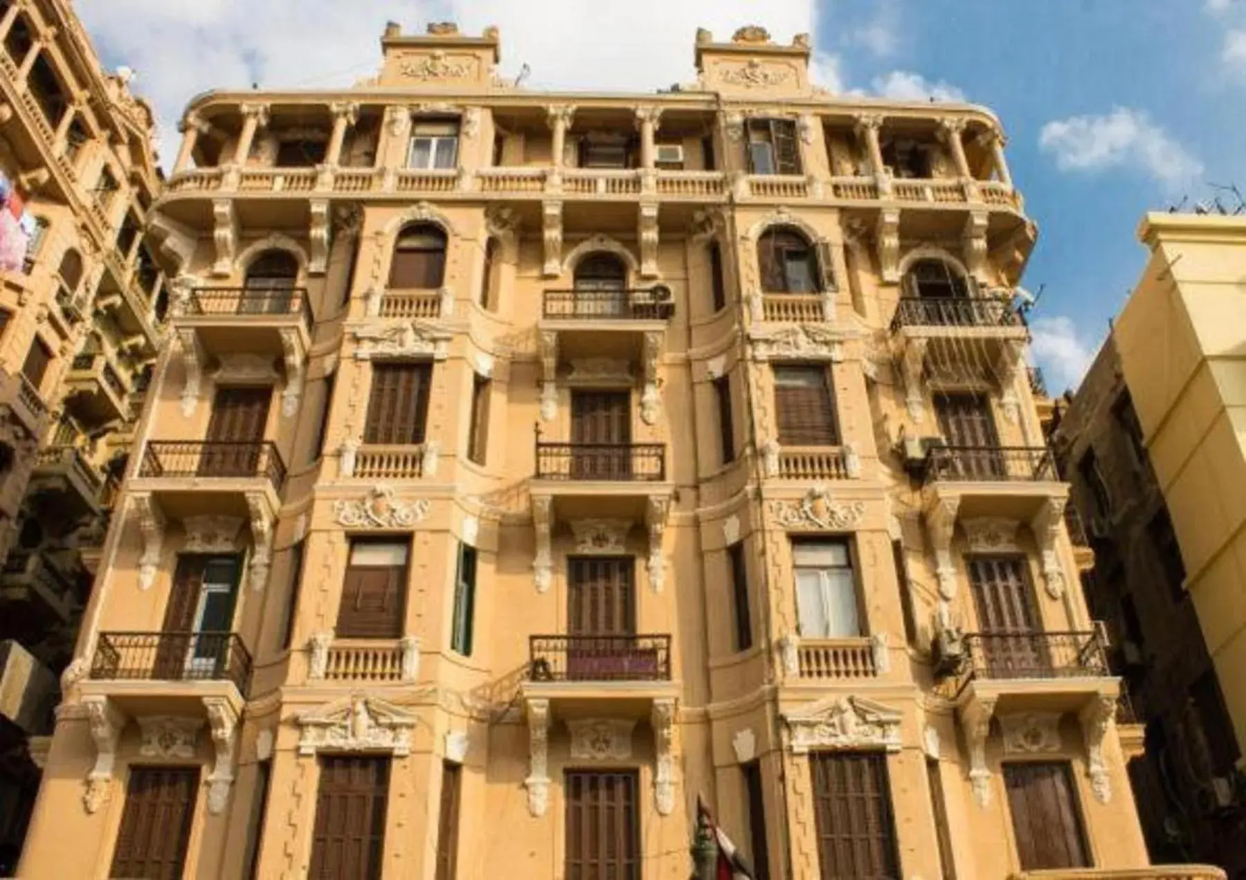 Property building in Egyptian Night Hostel Property building in Egyptian Night Hostel