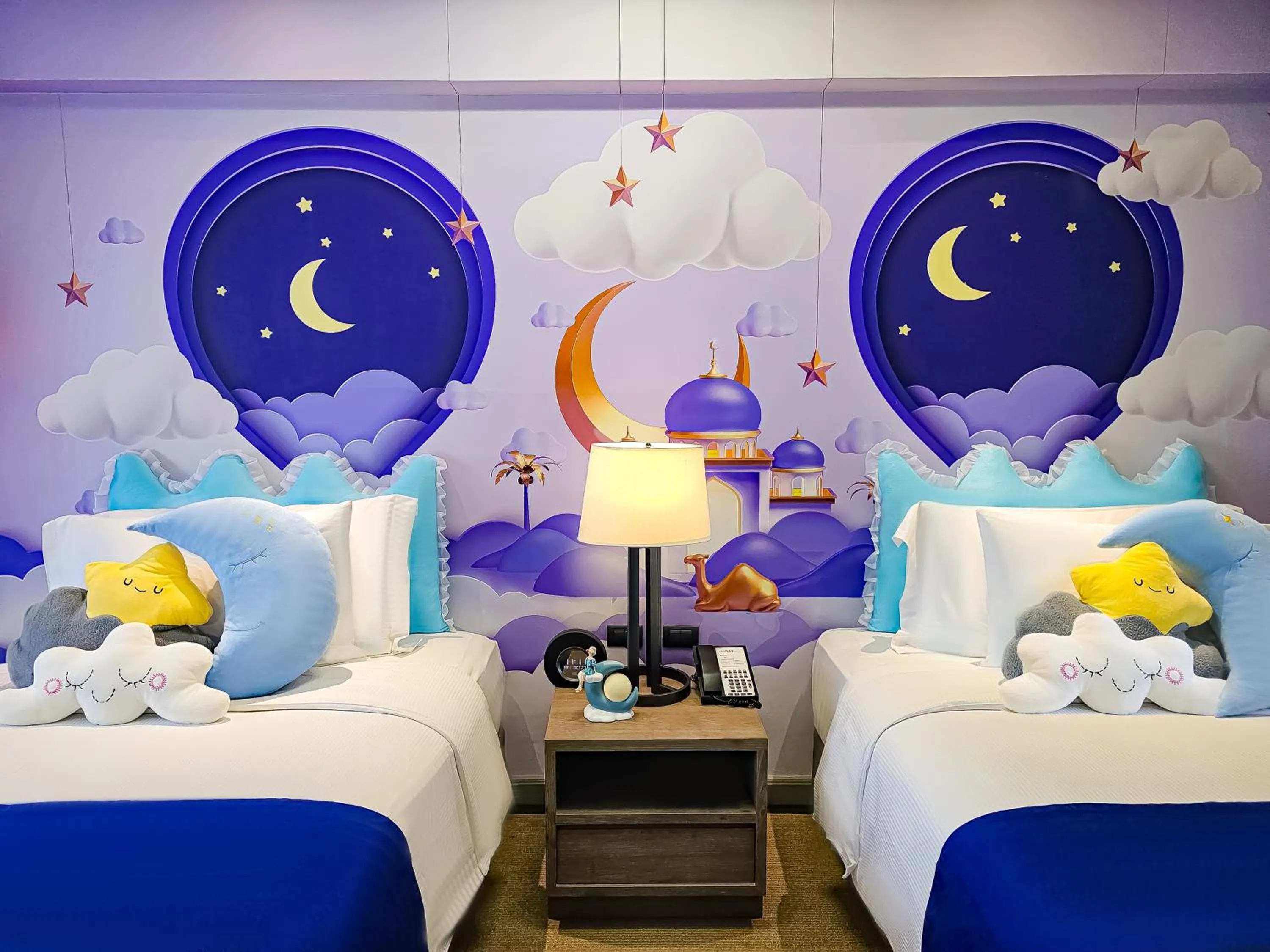 Bed in Avani Pattaya Resort