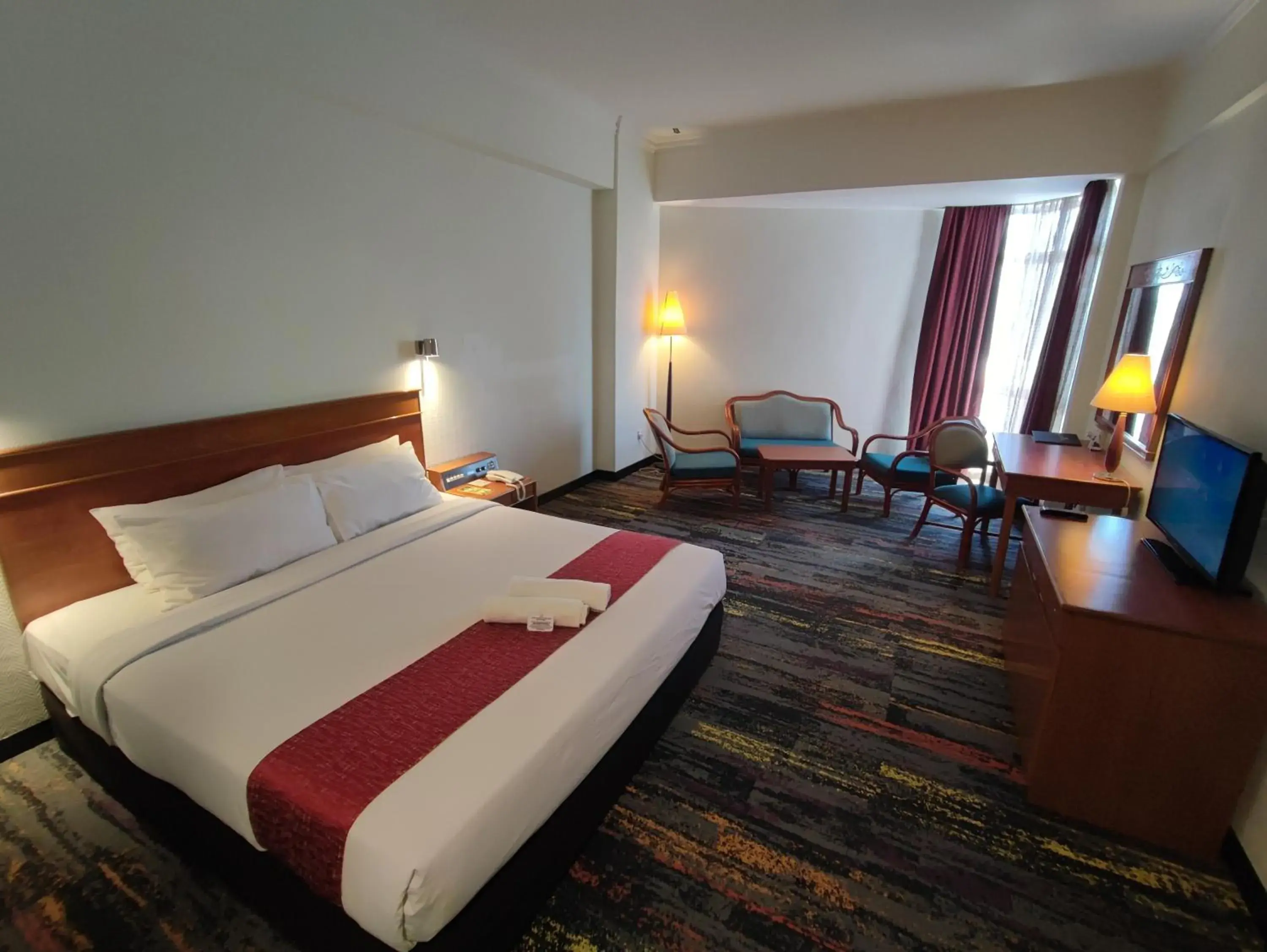 Bed in Hotel Grand Continental Kuala Terengganu Bed in Hotel Grand Continental Kuala Terengganu