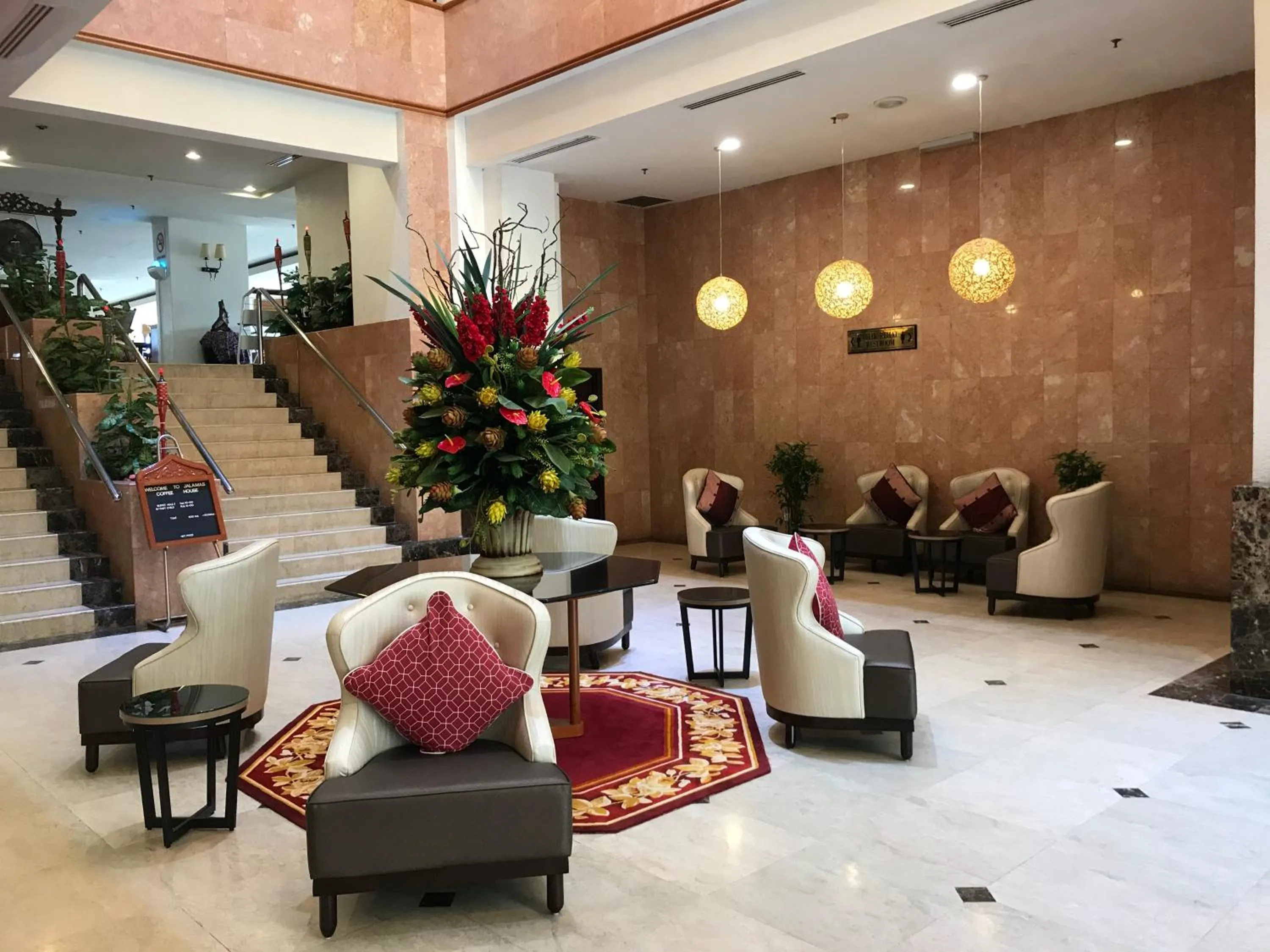 Lobby or reception in Hotel Grand Continental Kuala Terengganu